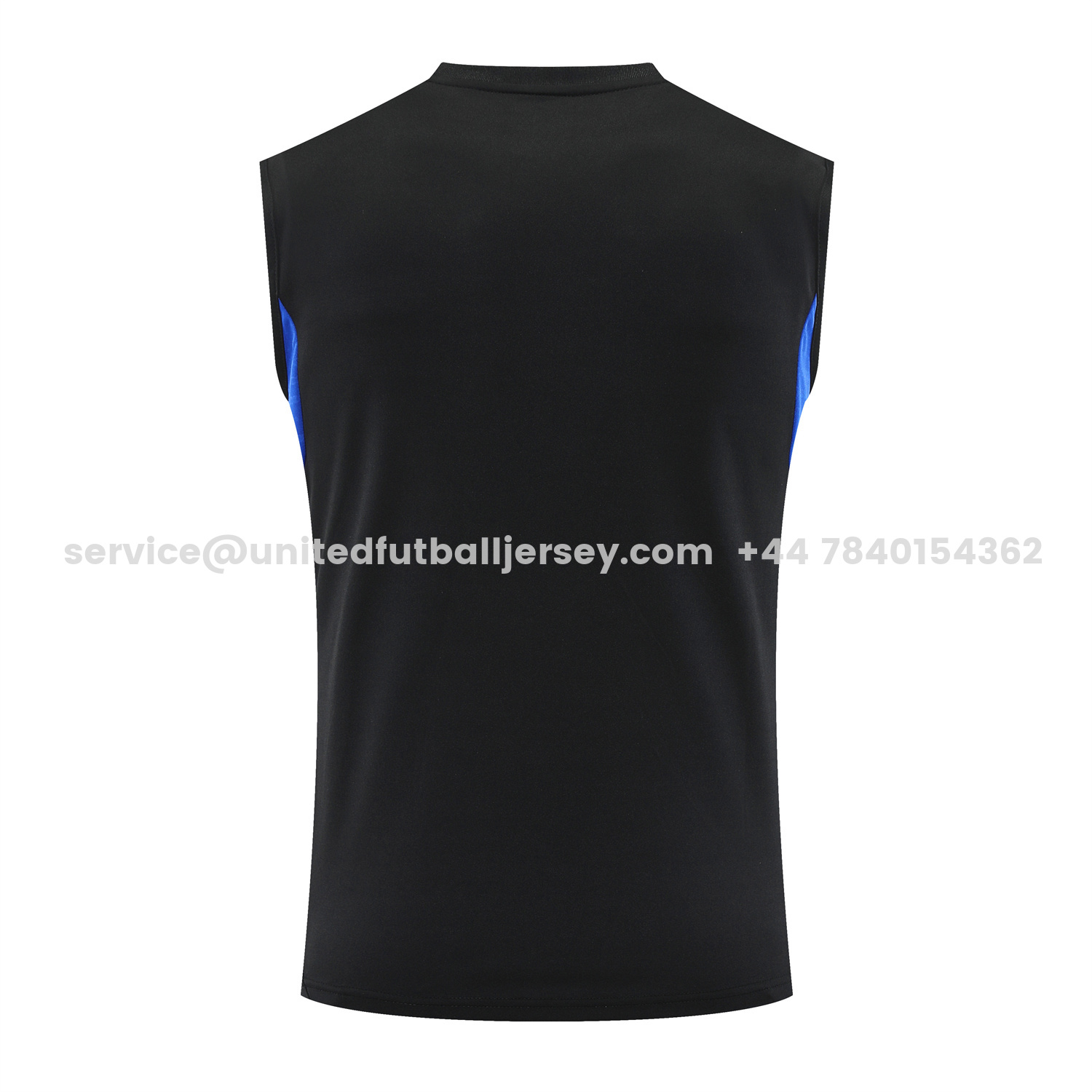 unitedfutballjersey-Manchester United 25-26 Vest Training Set - Black And Light Grey Vest & Black Shorts