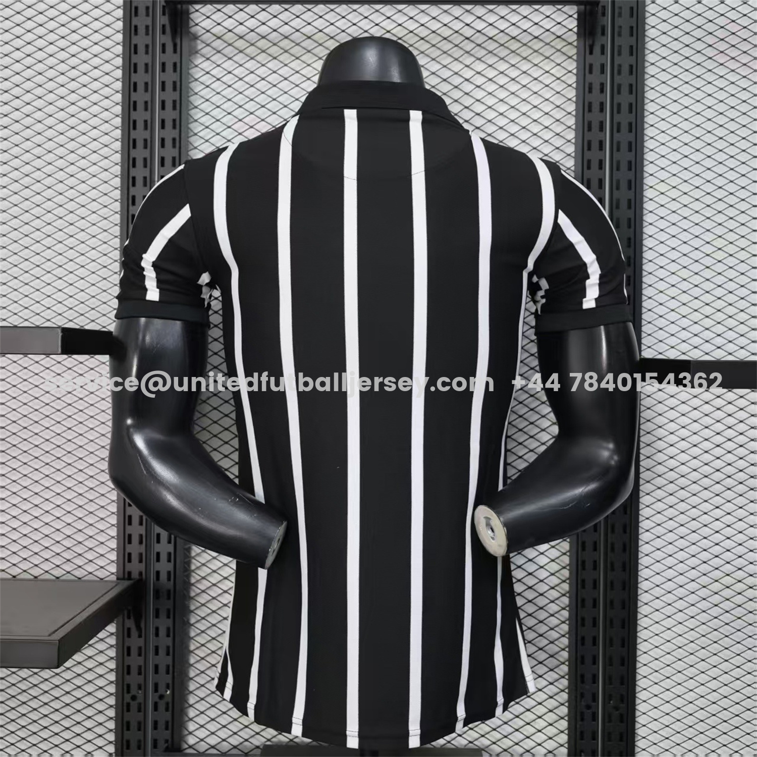 unitedfutballjersey-Corinthians 25-26 Black And White Special Jersey - Player Version