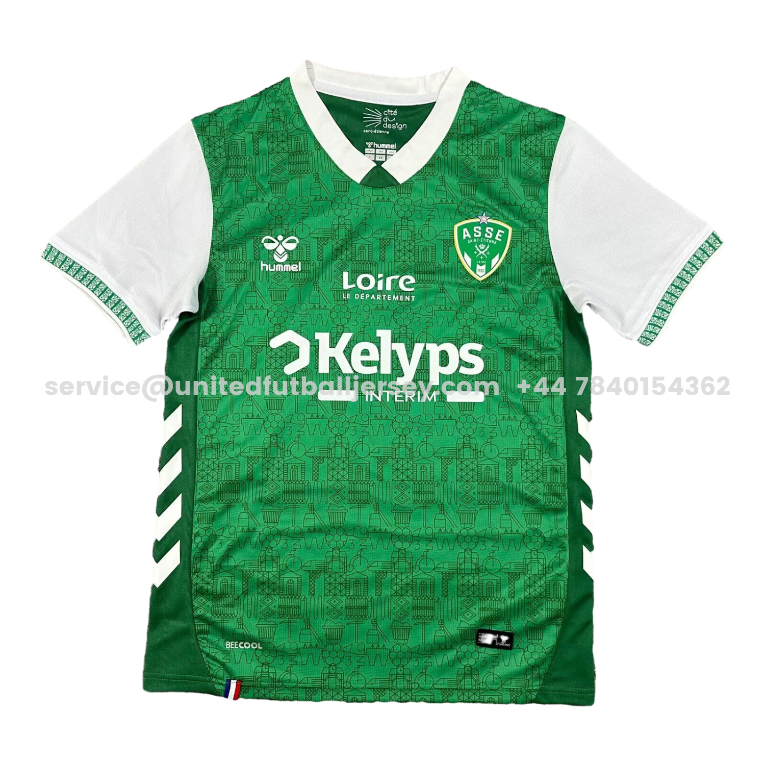 unitedfutballjersey-AS Saint-Etienne 25-26 Home Jersey - Fans Version