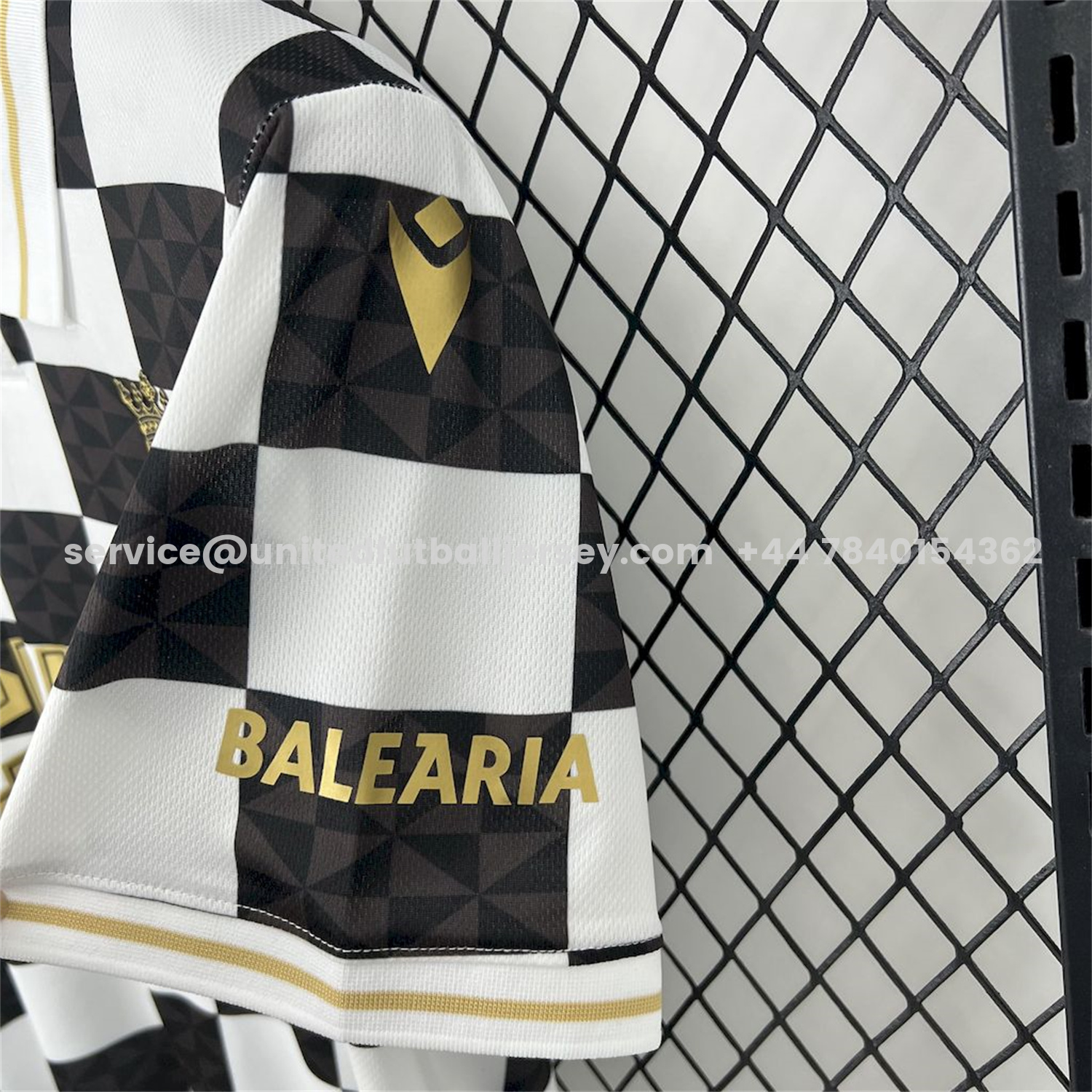 unitedfutballjersey-AD Ceuta 24-25 Copa del Rey Black White Jersey - Fans Version