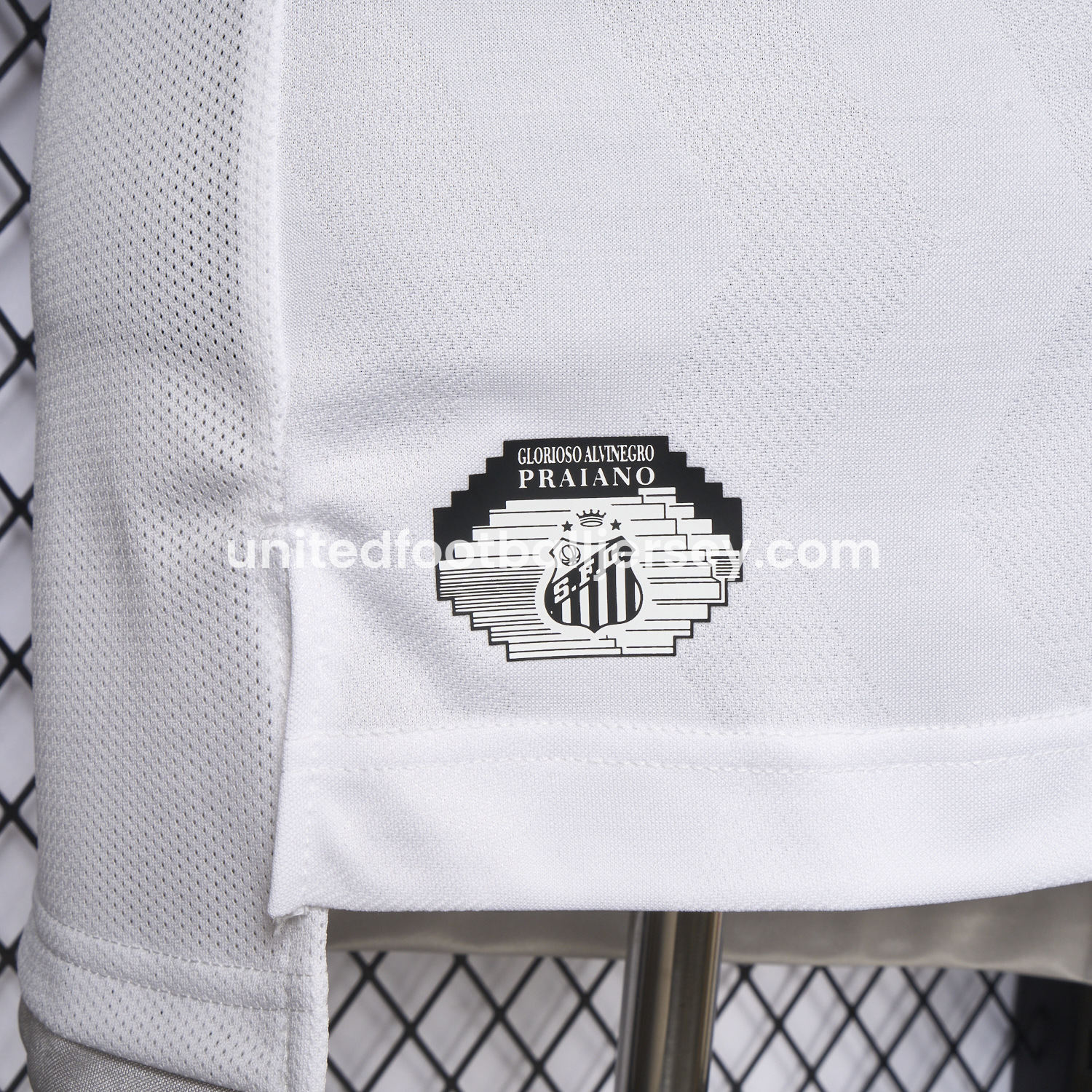 unitedfutballjersey-Santos 2025-26 Home Unsponsored Jersey - Player Version