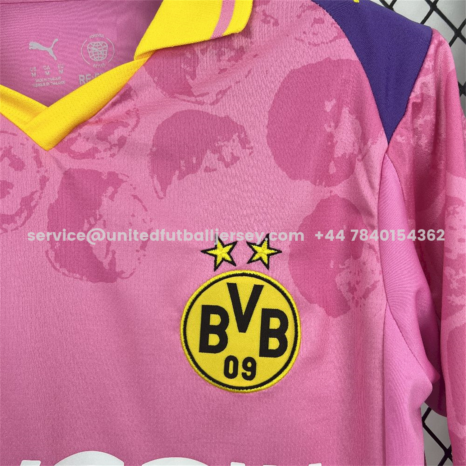 unitedfutballjersey-Dortmund 25-26 Club World Cup Pink Goalkeeper Jersey - Fans Version