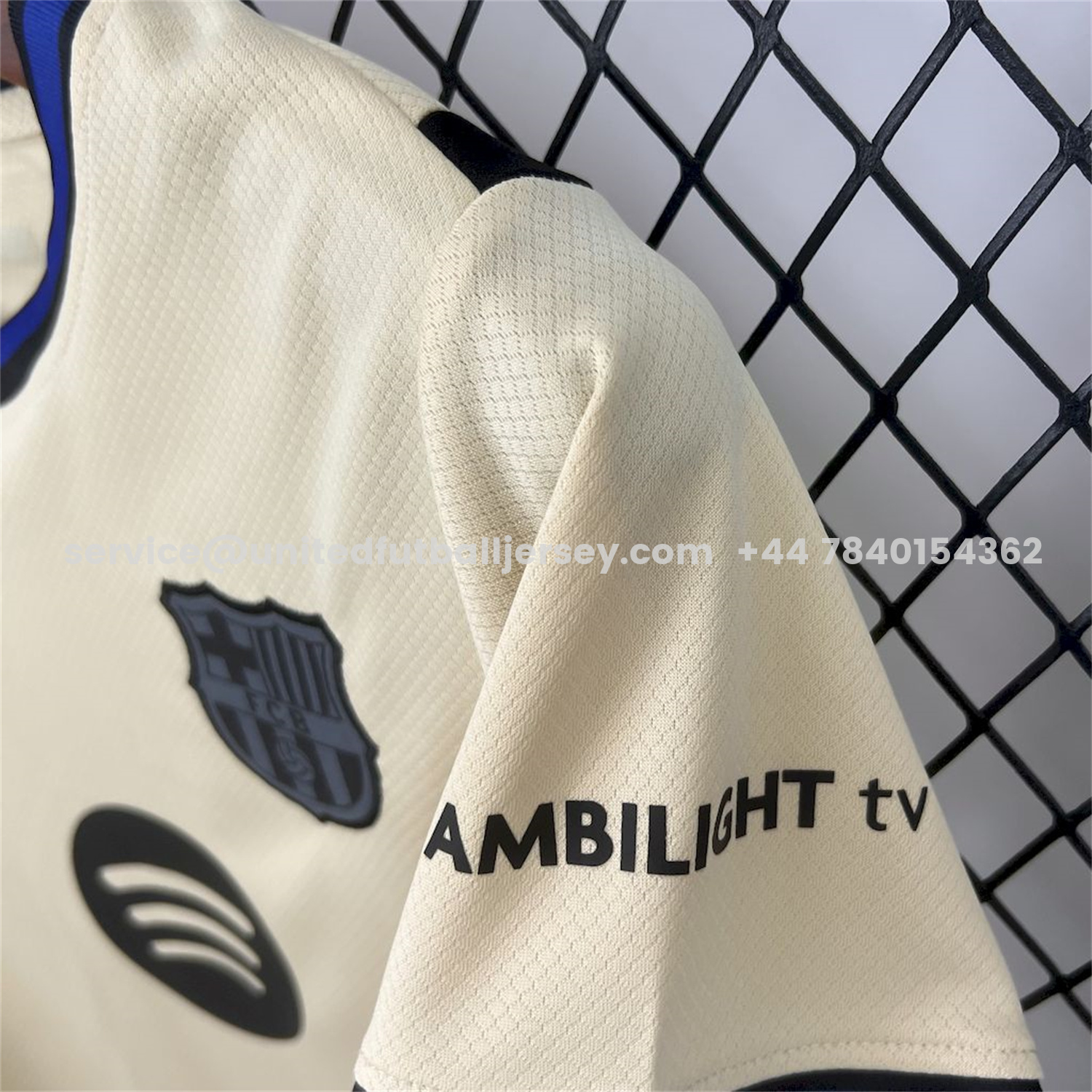 unitedfutballjersey-Barcelona 25-26 Away Kids Kit