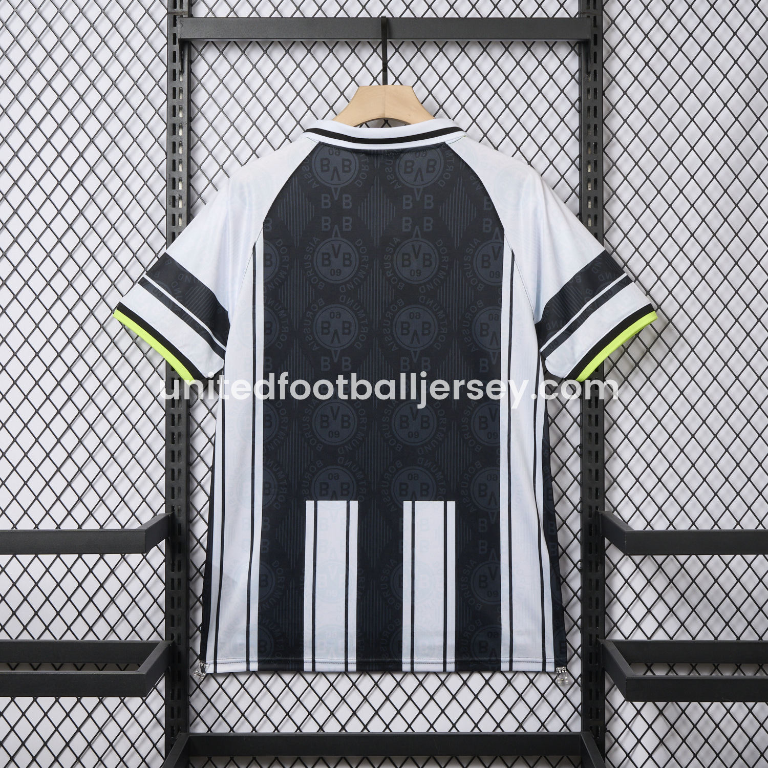 unitedfutballjersey-Retro Dortmund 1996-97 European Away Jersey