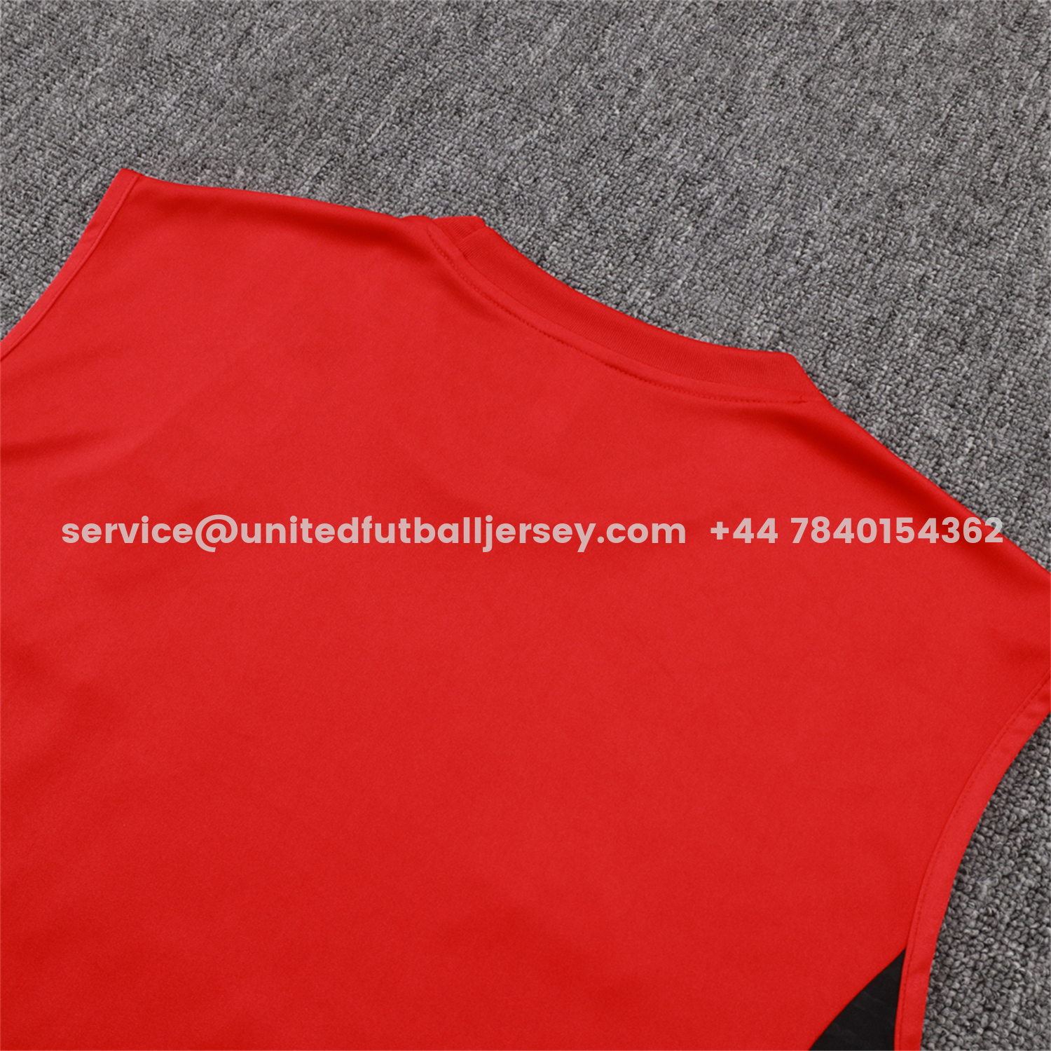 unitedfutballjersey-Liver.pool 25-26 Vest Training Set - Red Vest & Black Shorts