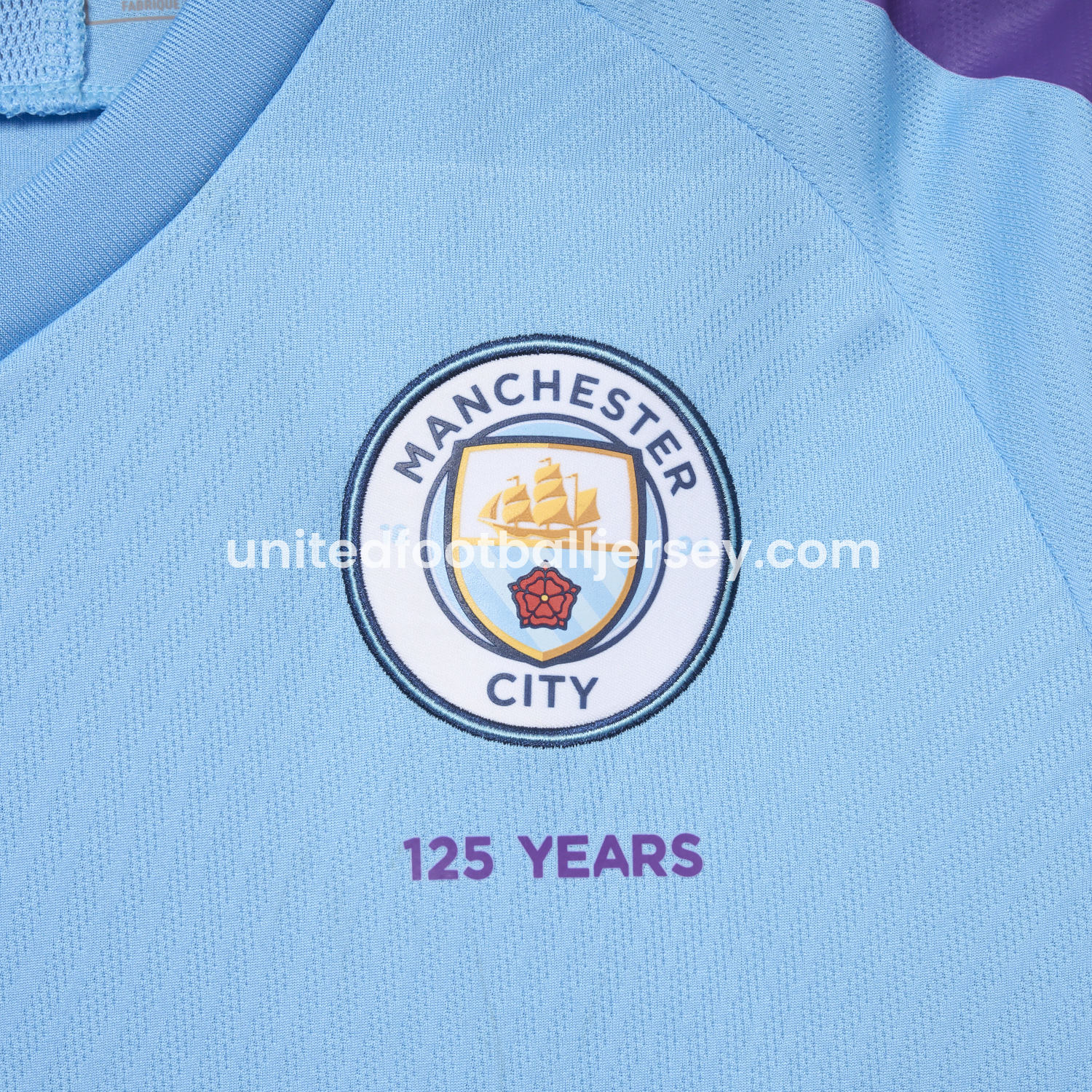 unitedfutballjersey-Retro Manchester City 2019-20 Home Jersey