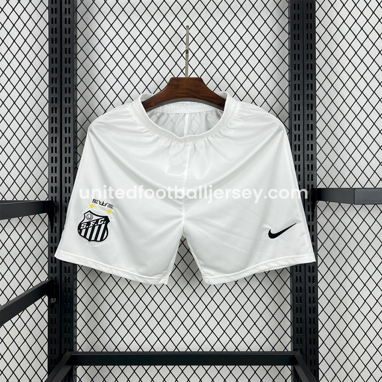 unitedfutballjersey-Retro Santos 2012 Home Shorts