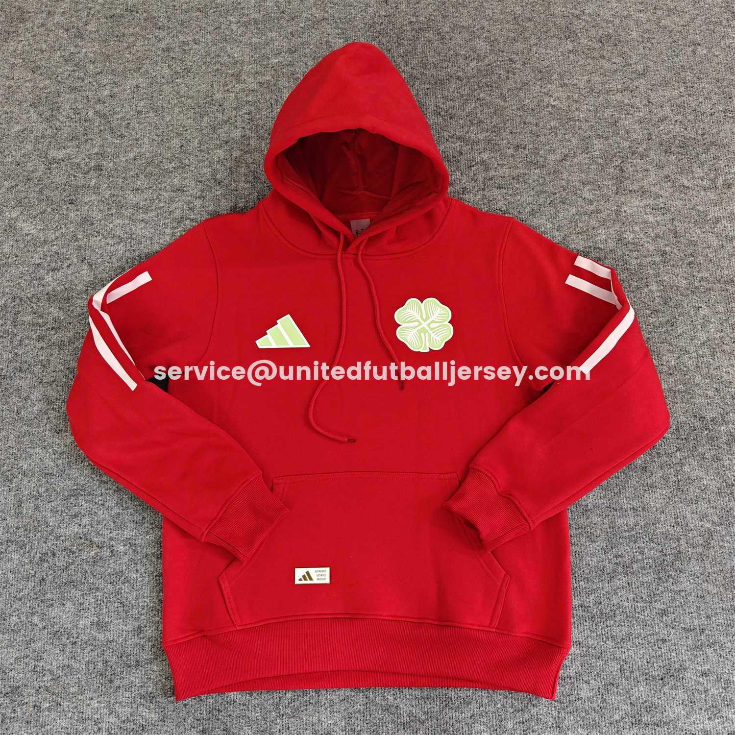 unitedfutballjersey-Celtic 25-26 Home Unisex Pullover Hoodie