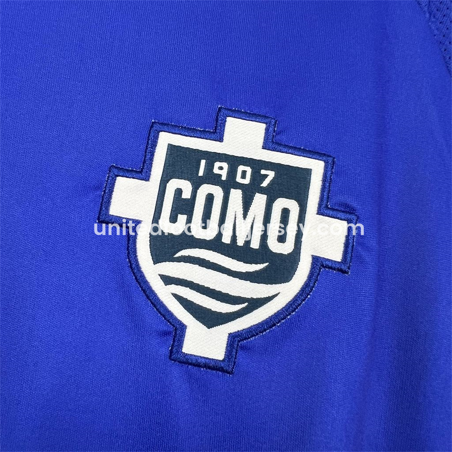 unitedfutballjersey-Como 24-25 Home Jersey - Fans Version