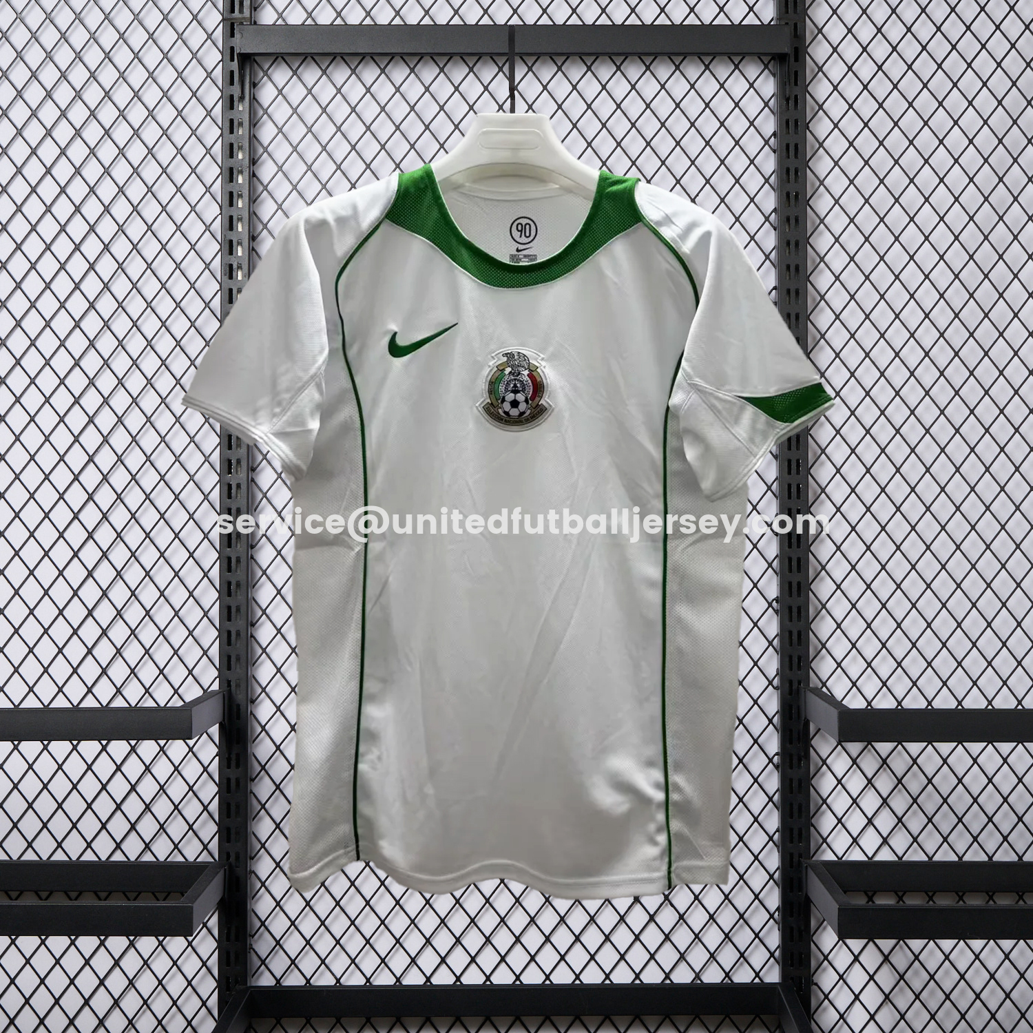 unitedfutballjersey-Retro Mexico 2004-05 Away Jersey