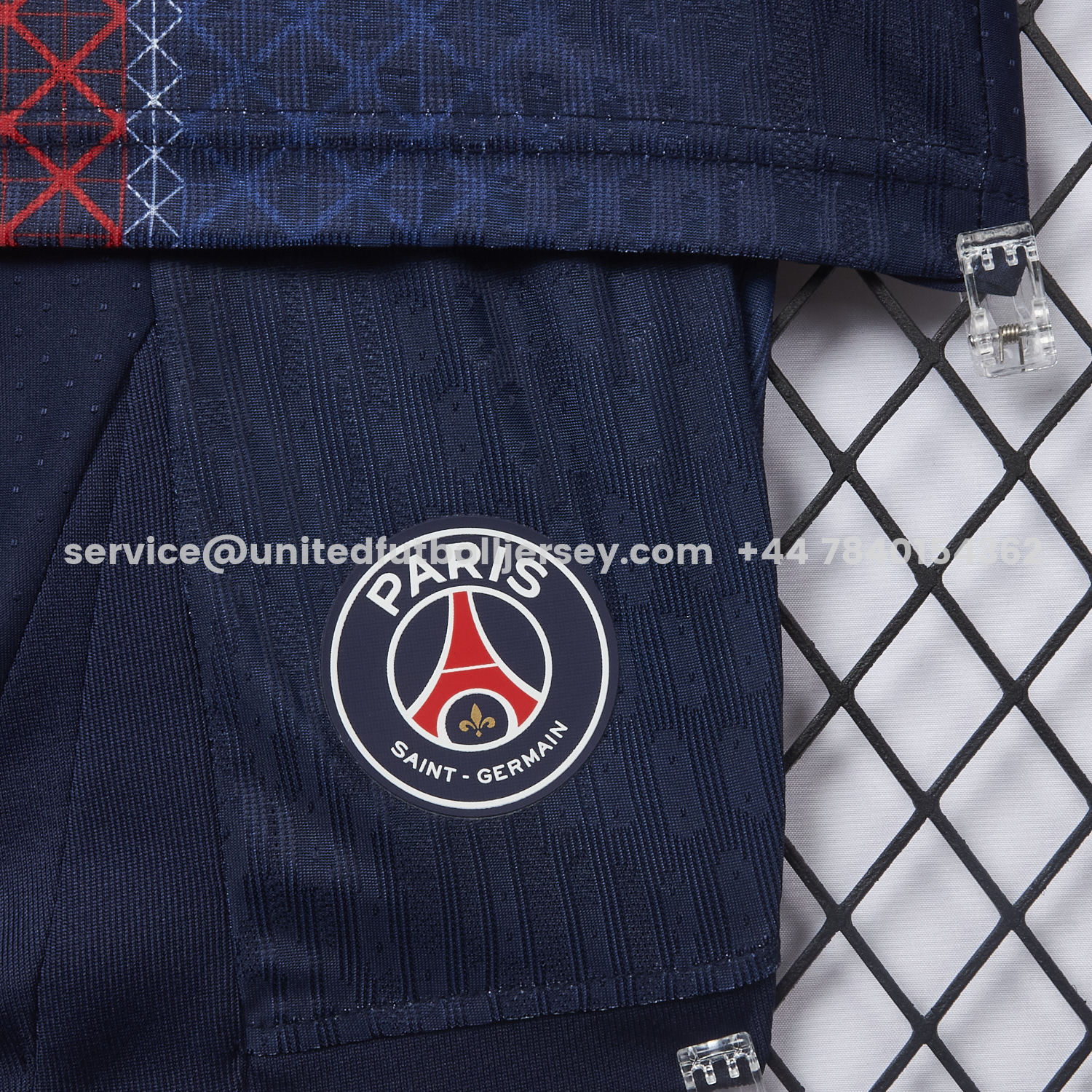 unitedfutballjersey-Paris Saint-Germain PSG 25-26 Home Kids Kit - Player Version