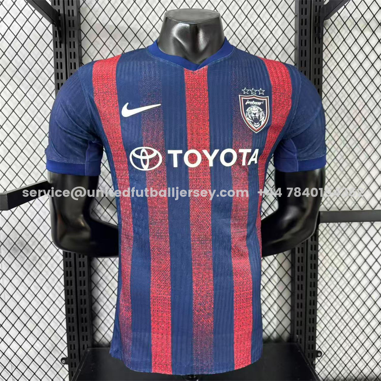 unitedfutballjersey-Johor DT 25-26 Home Jersey - Player Version