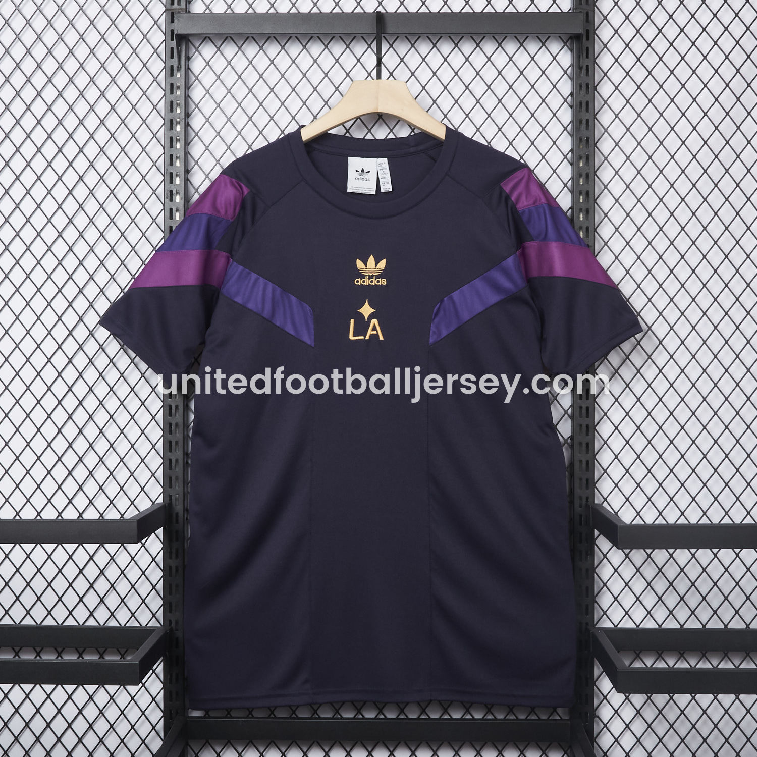 unitedfutballjersey-LA Galaxy 25-26 Terrace Icon Retro Style Jersey - Fans Version