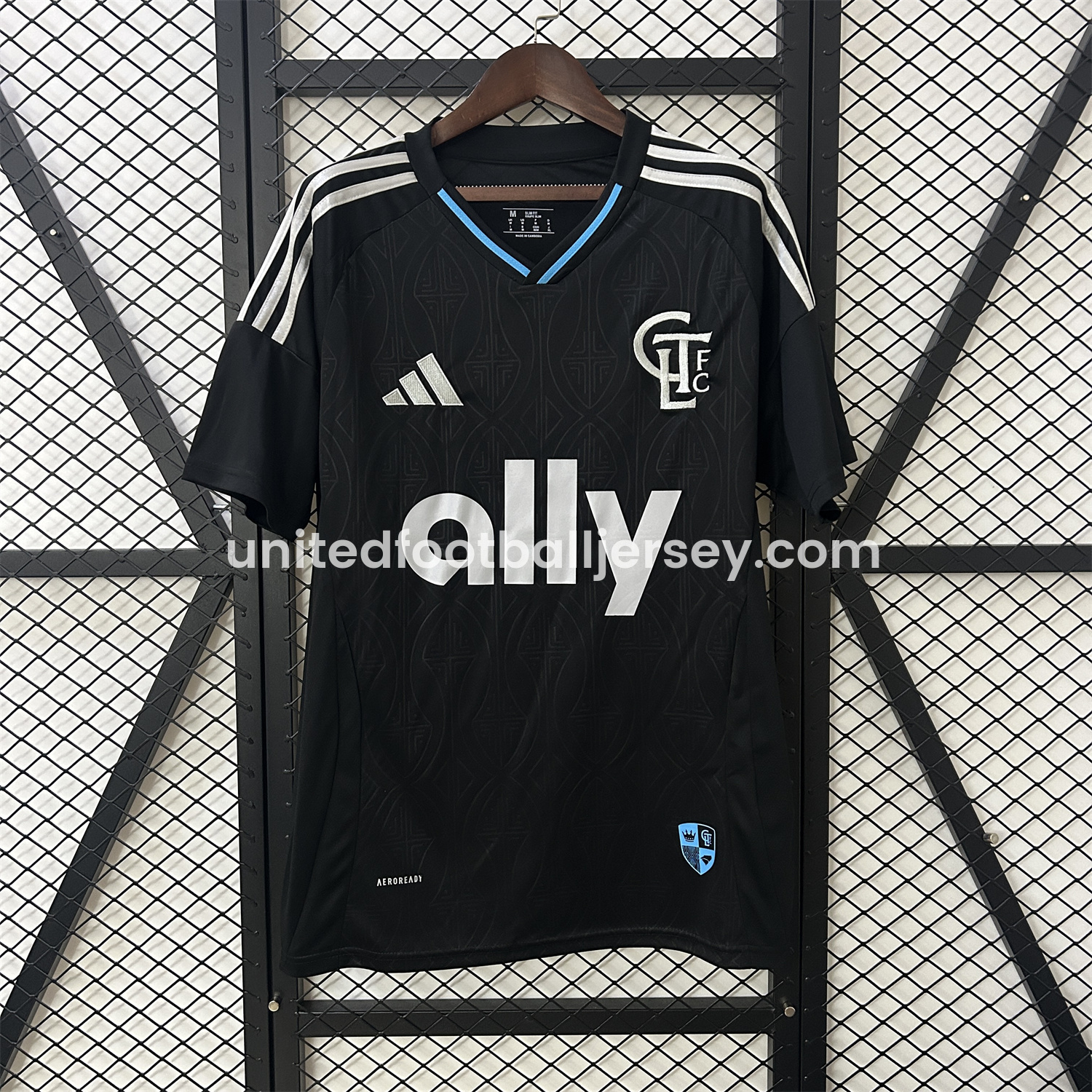 unitedfutballjersey-Charlotte 2025 Away Jersey - Fans Version
