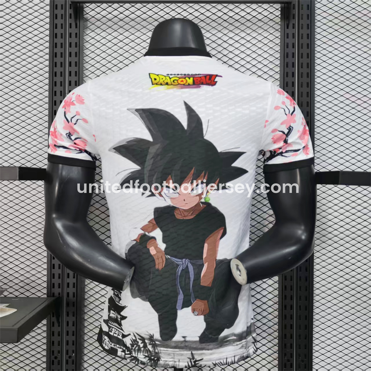 unitedfutballjersey-Japan 25-26 Dragon Ball Little Goku White Special Jersey - Player Version