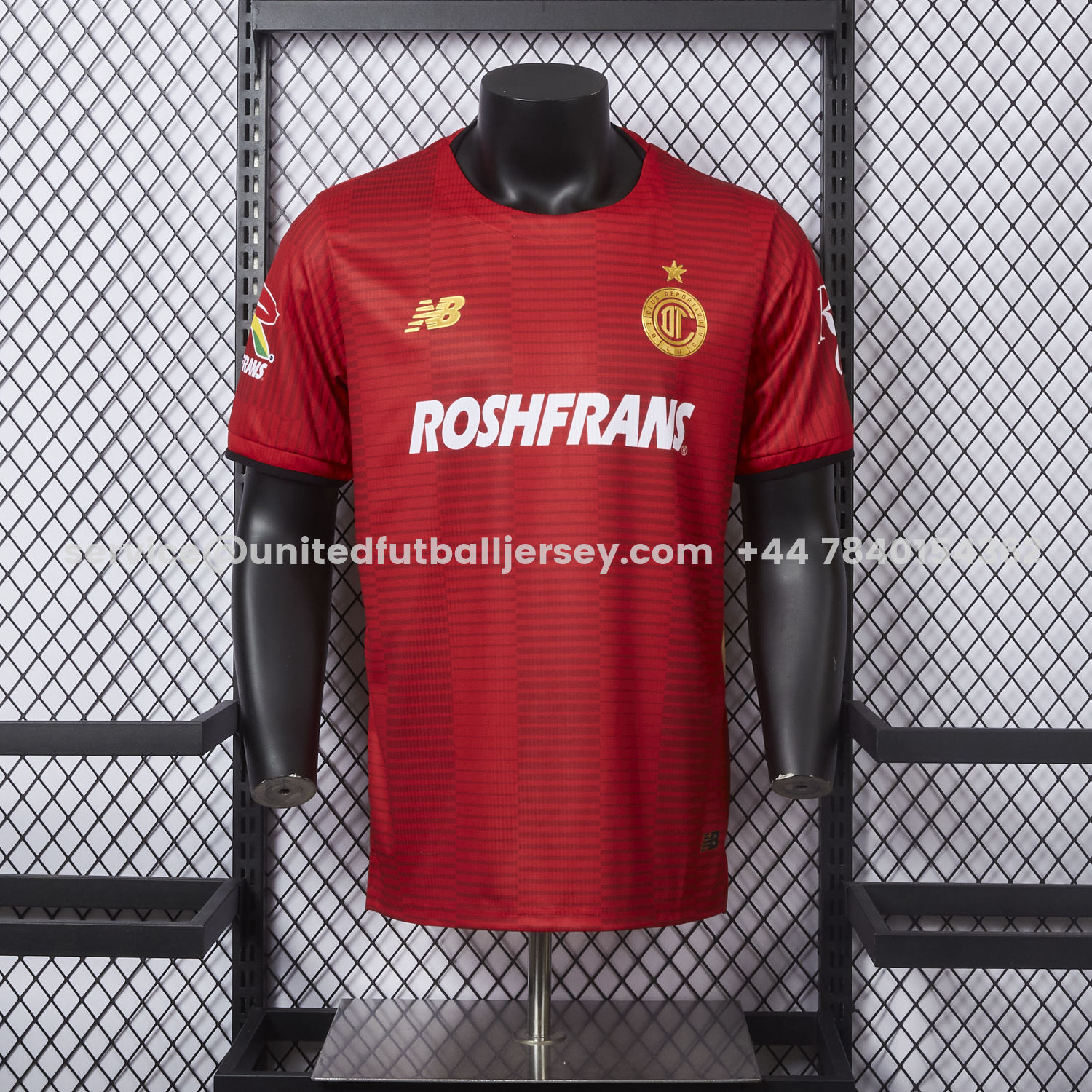 unitedfutballjersey-Toluca 25-26 Home Jersey - Player Version