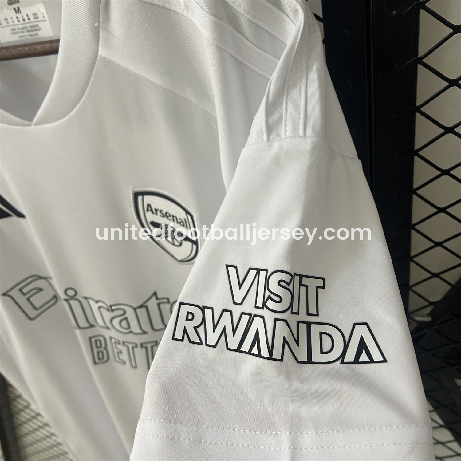unitedfutballjersey-Arsenal 24-25 No More Red White Special Edition Jersey - Fans Version