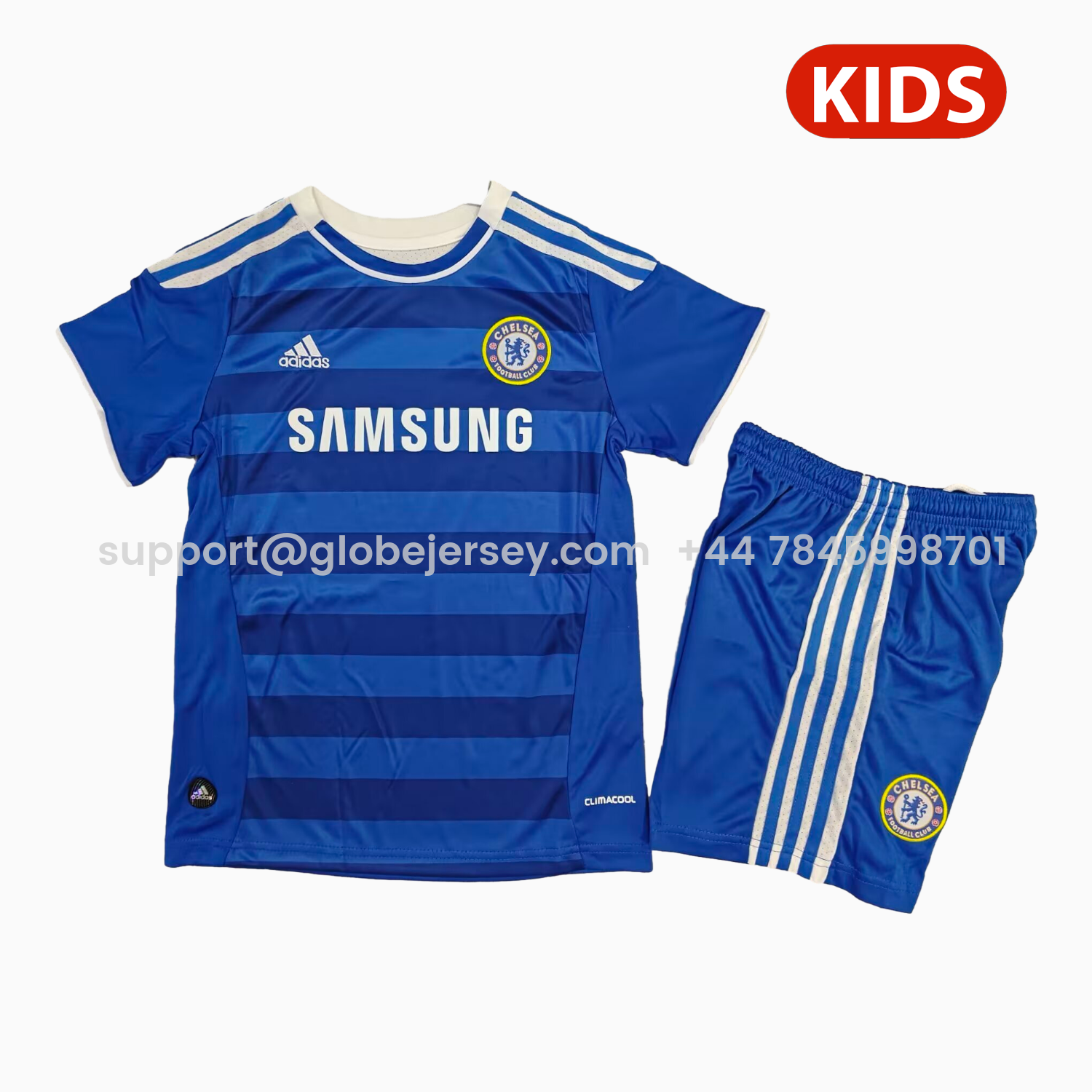 GlobeJersey-Retro C.H.E.L.S.E.A 2011-12 Home Kids Kit