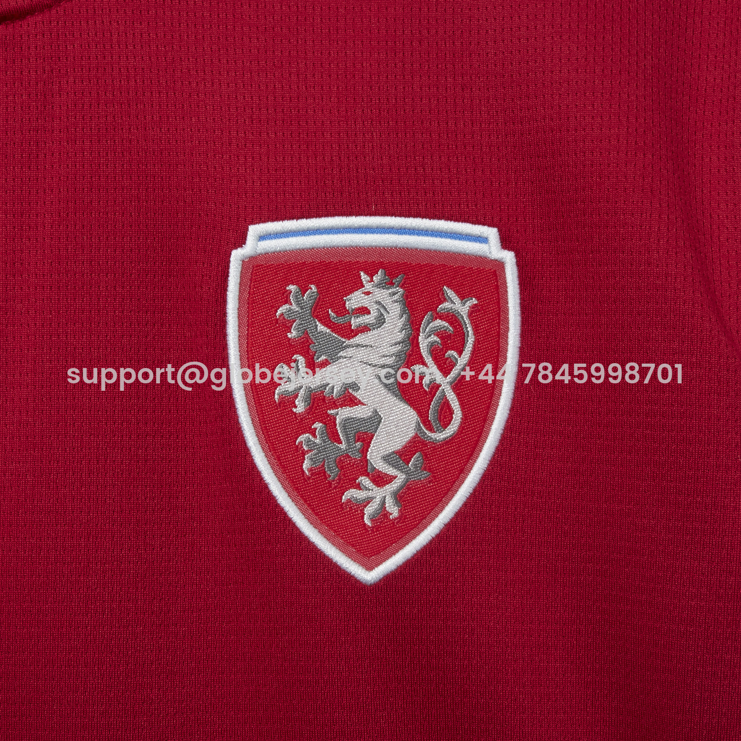 GlobeJersey-Czech Republic 2026 Home Jersey - Fans Version