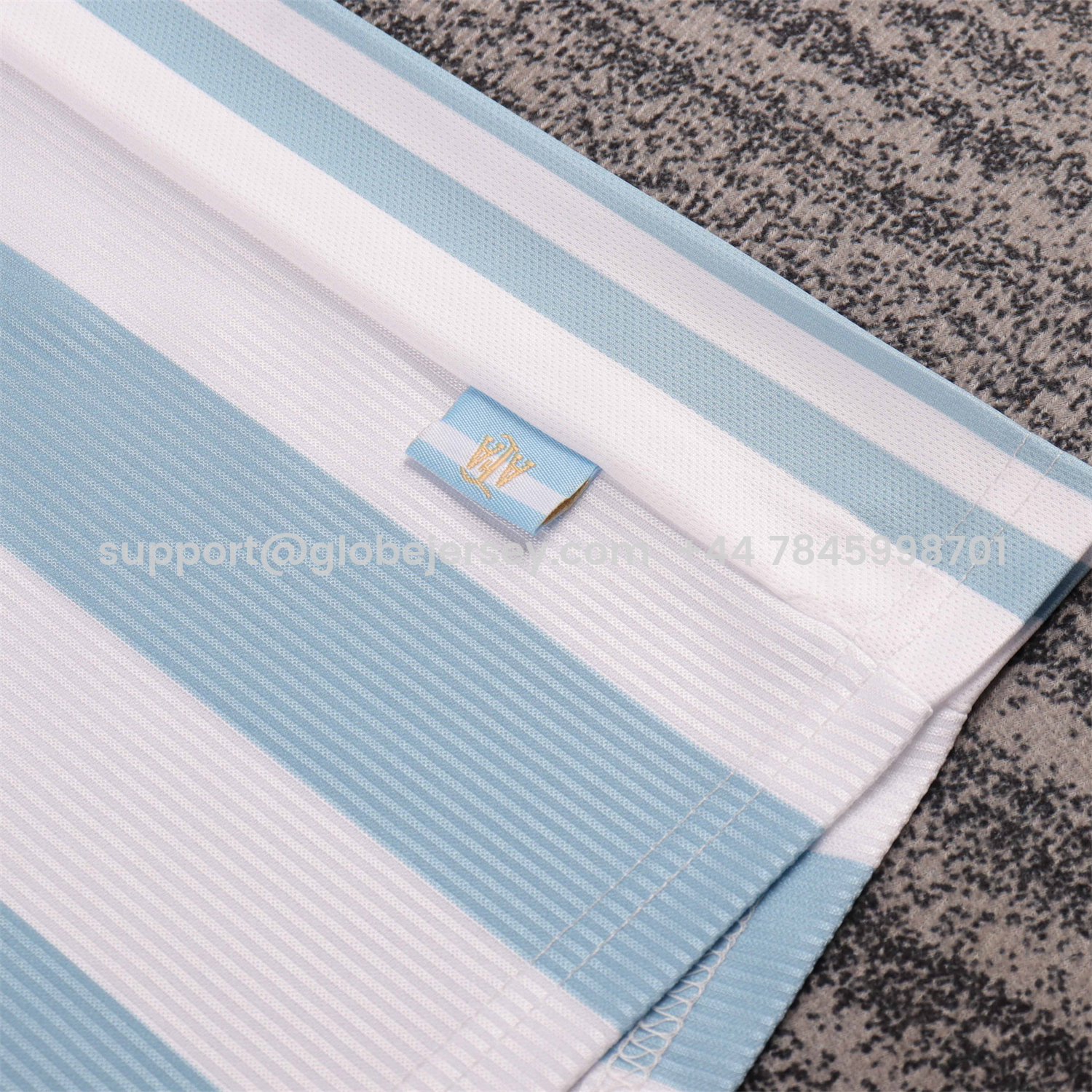 GlobeJersey-Retro Argentina 1998 Home Kids Kit