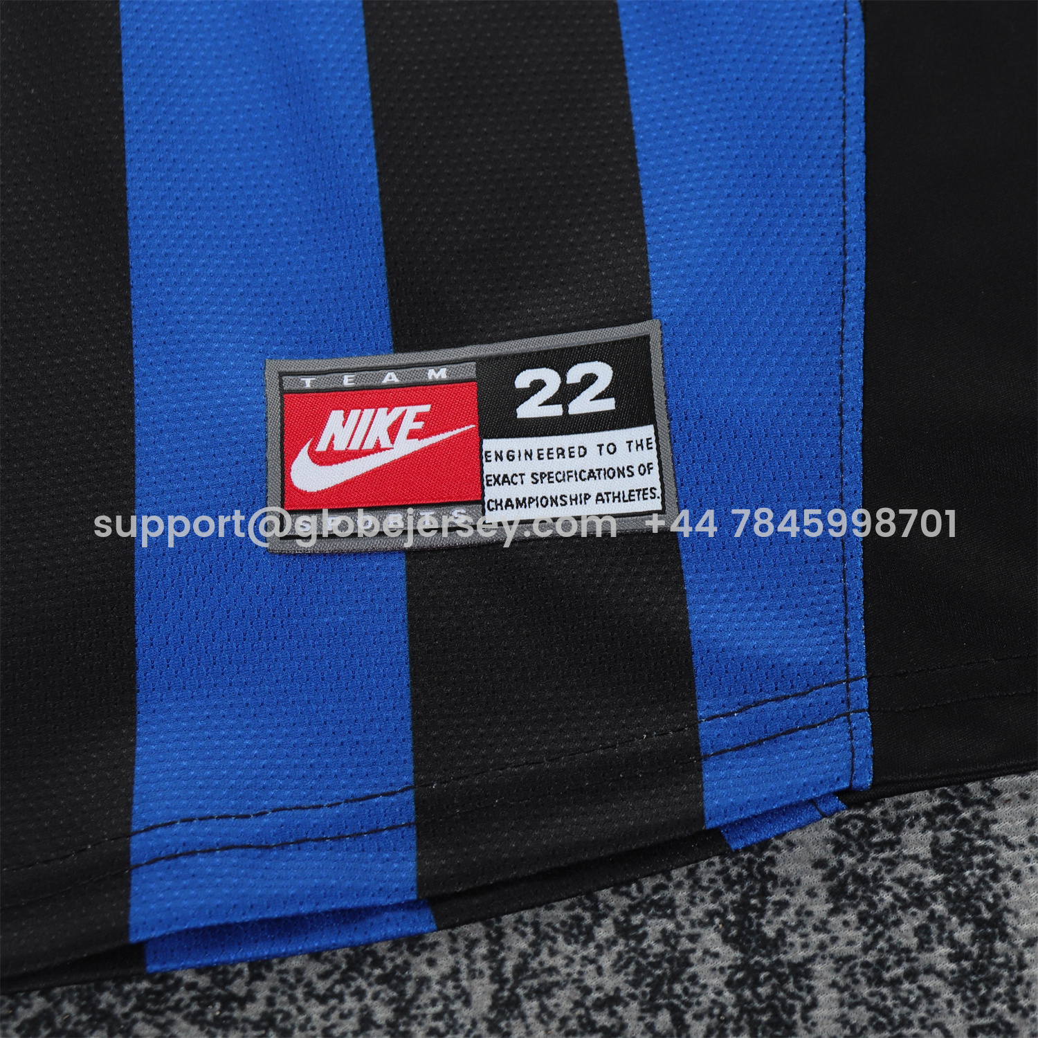 GlobeJersey-Retro Inter Milan 1998-99 Home Kids Kit