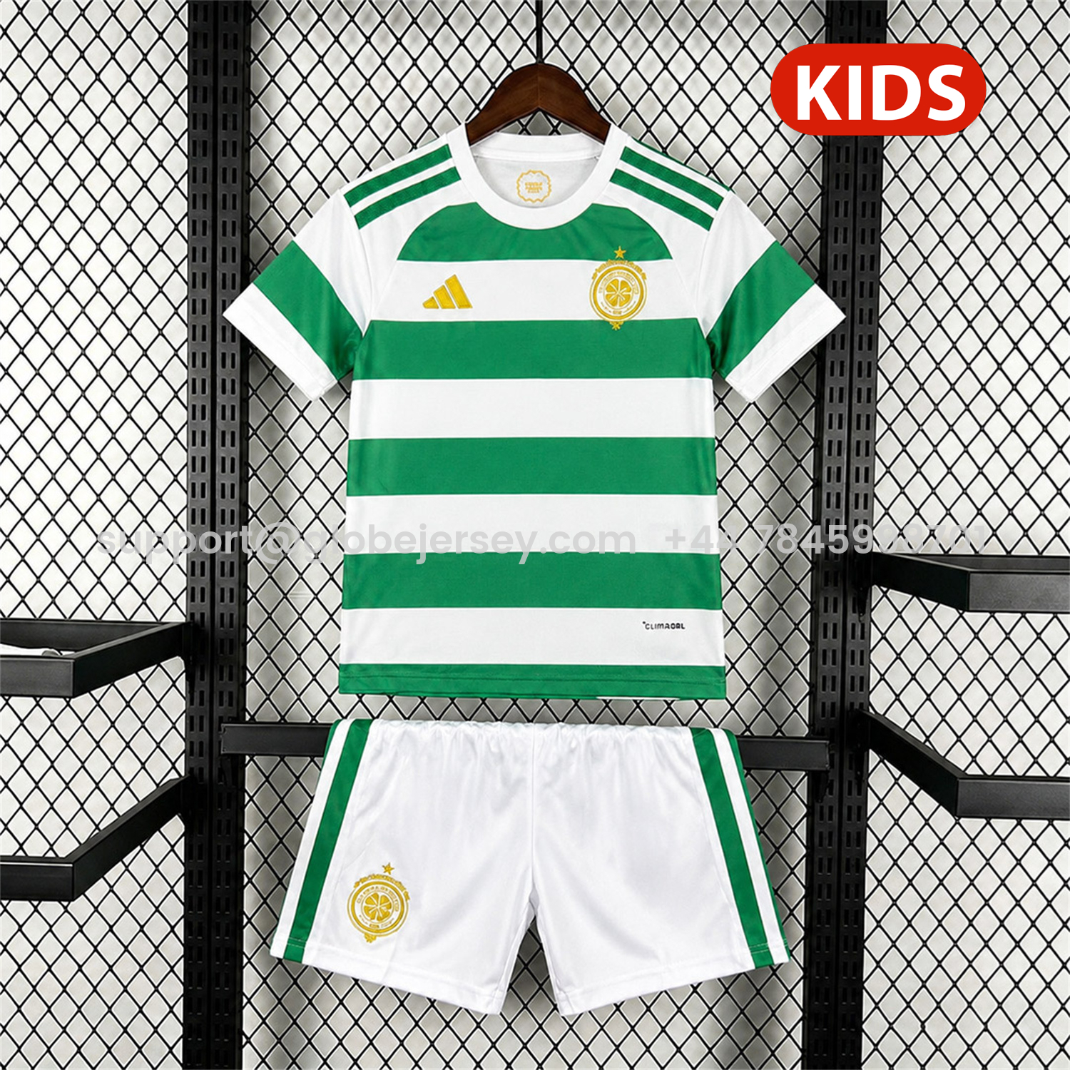 GlobeJersey-Celtic 26-27 Home Kids Kit