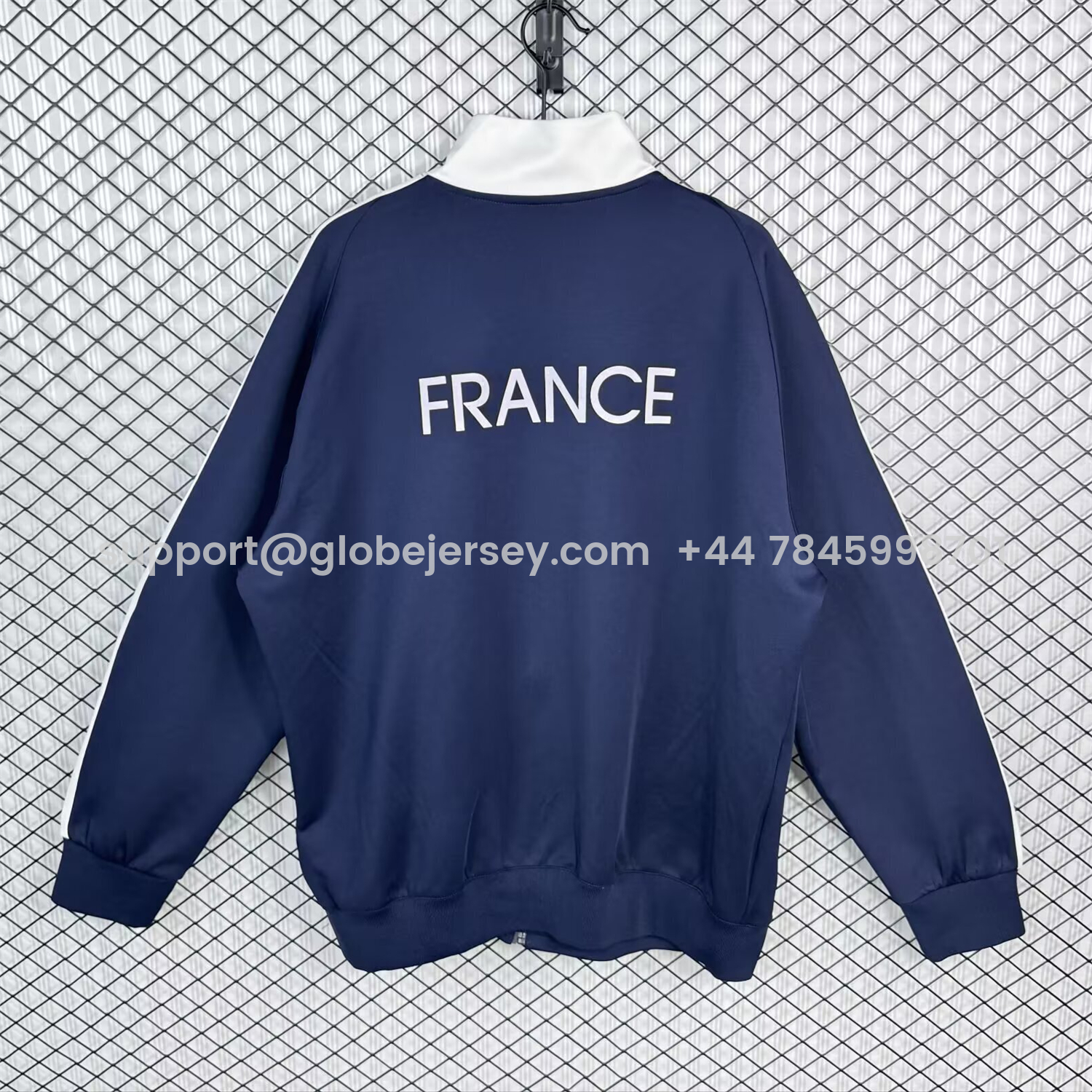 GlobeJersey-Retro France 2014 Home Windbreaker
