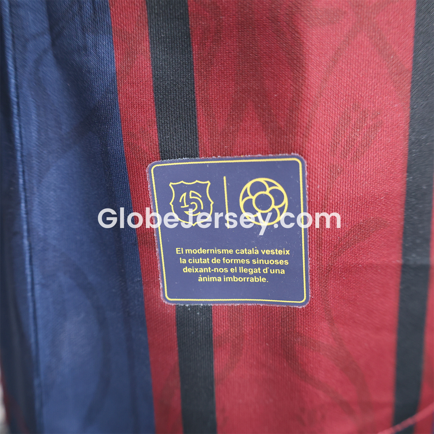 GlobeJersey-Barcelona 25-26 125th Anniversary Retro Style Jersey - Player Version