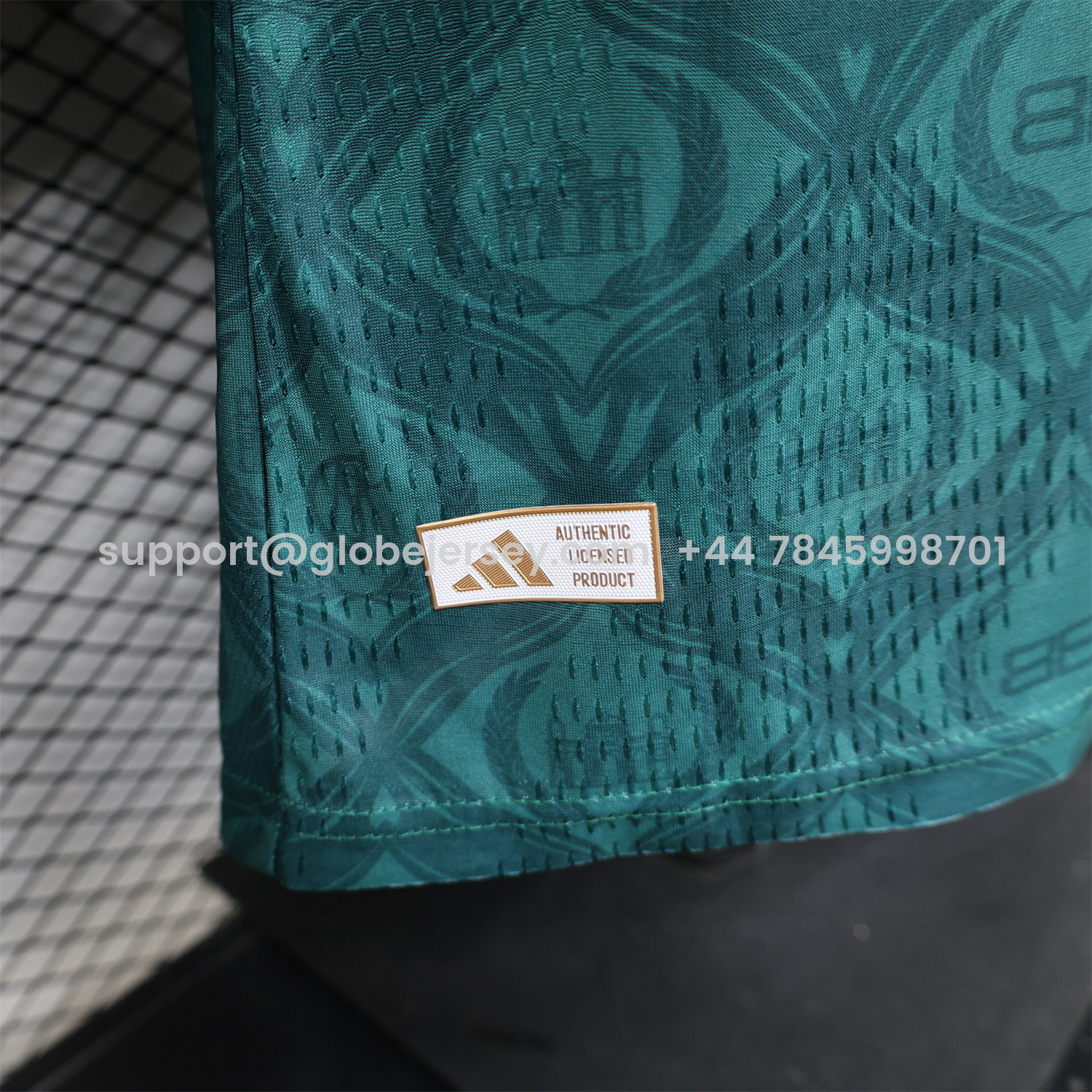 GlobeJersey-Real Madrid 25-26 Dark Green Logos Special Jersey - Player Version