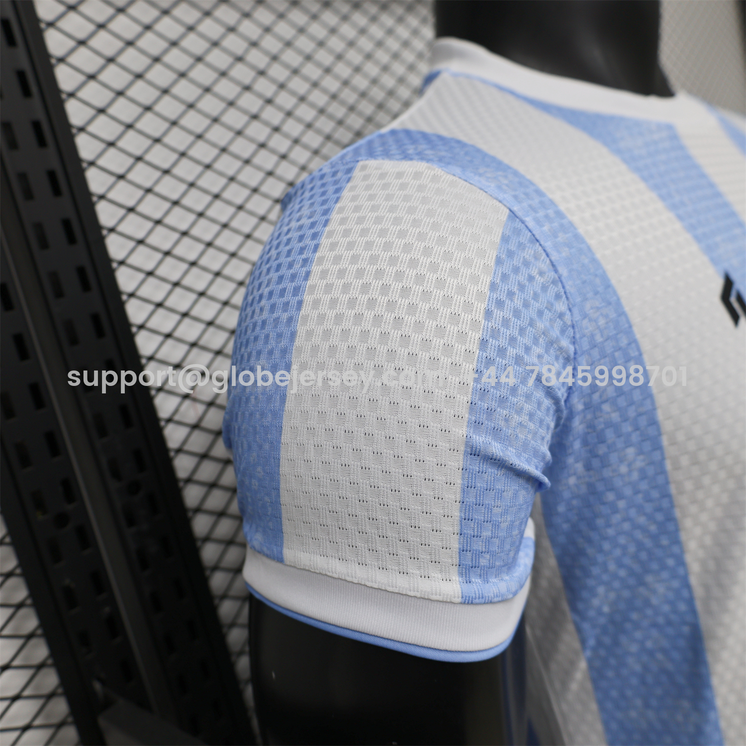 GlobeJersey-Argentina 2026 Blue And White Diego Memory Special Jersey - Player Version