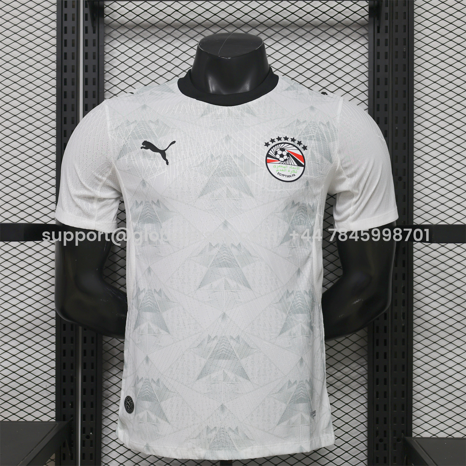GlobeJersey-Egypt 2026 Away Jersey - Player Version