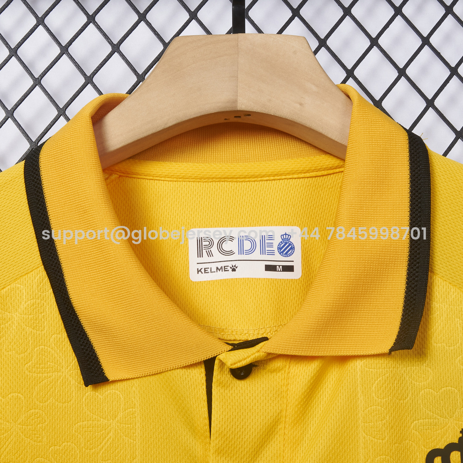 GlobeJersey-RCD Espanyol 25-26 125th Anniversary Yellow Jersey - Fans Version