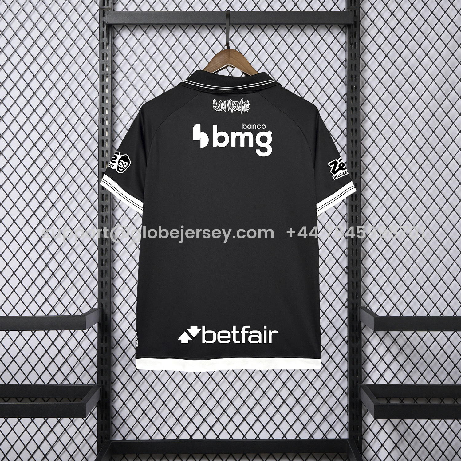 GlobeJersey-Vasco da Gama 25-26 Home Jersey With Sponsors - Fans Version