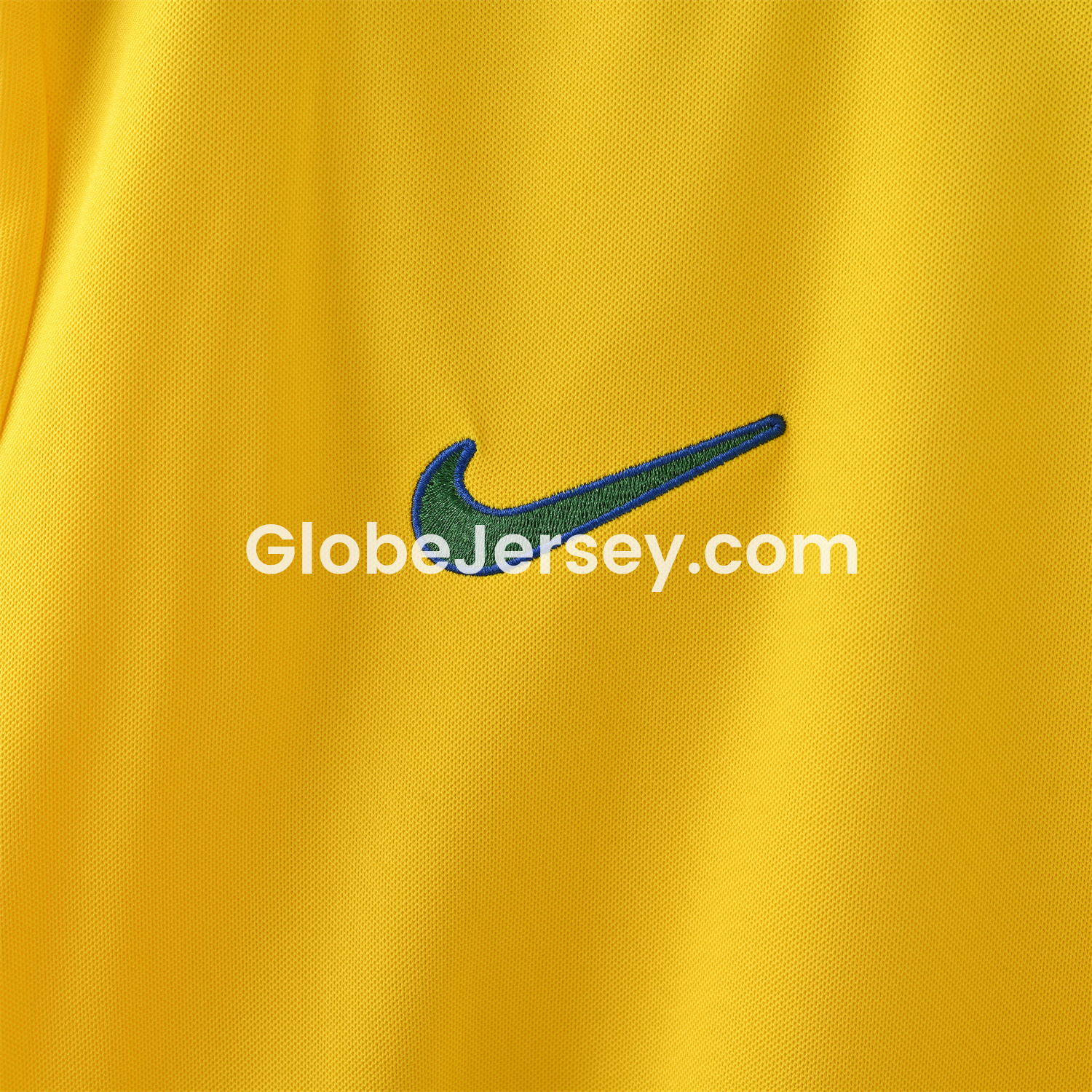 GlobeJersey-Retro Brazil 1998 Home Long Sleeves Jersey