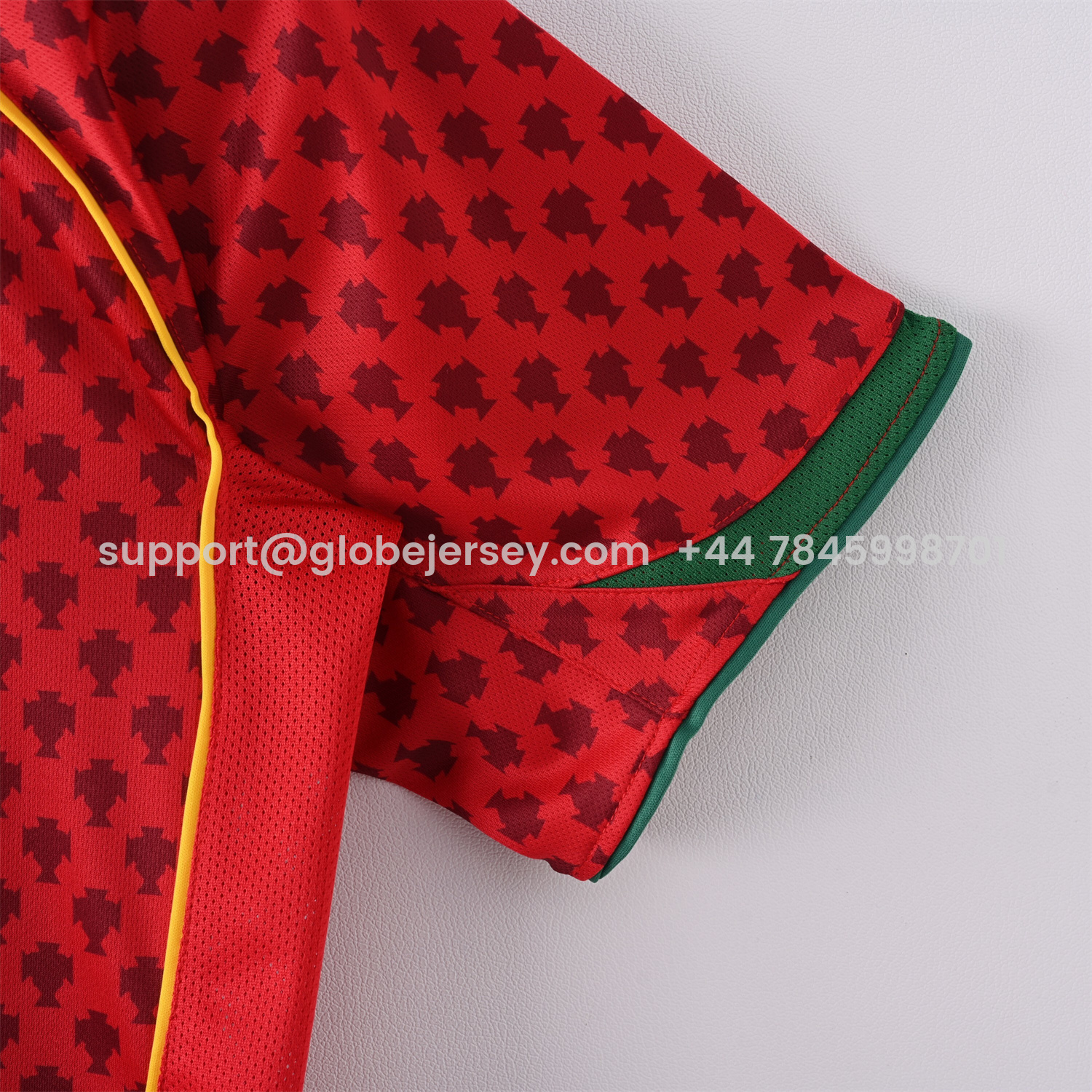 GlobeJersey-Retro Portugal 2004 Home Jersey
