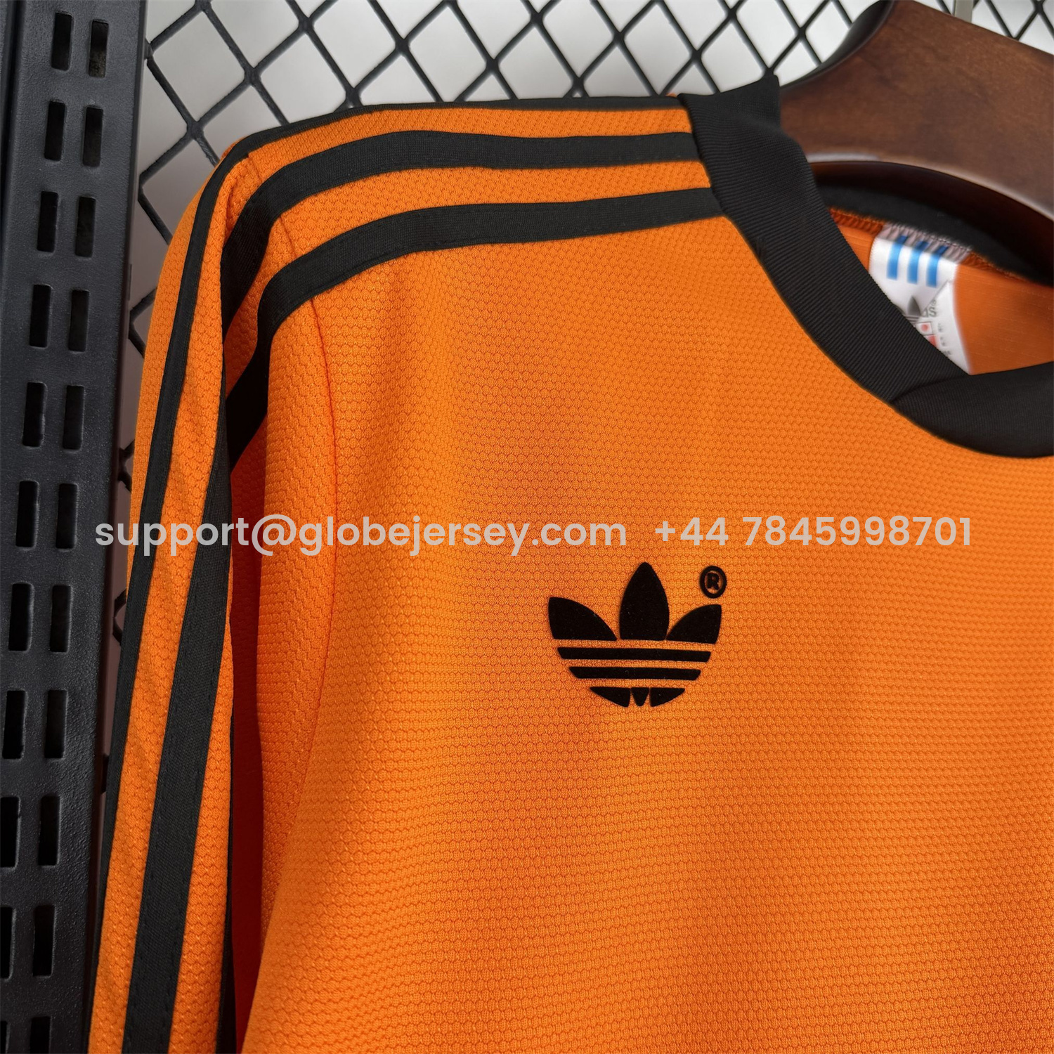 GlobeJersey-Retro Netherlands 1980 Home Long Sleeves Jersey - Fans Version