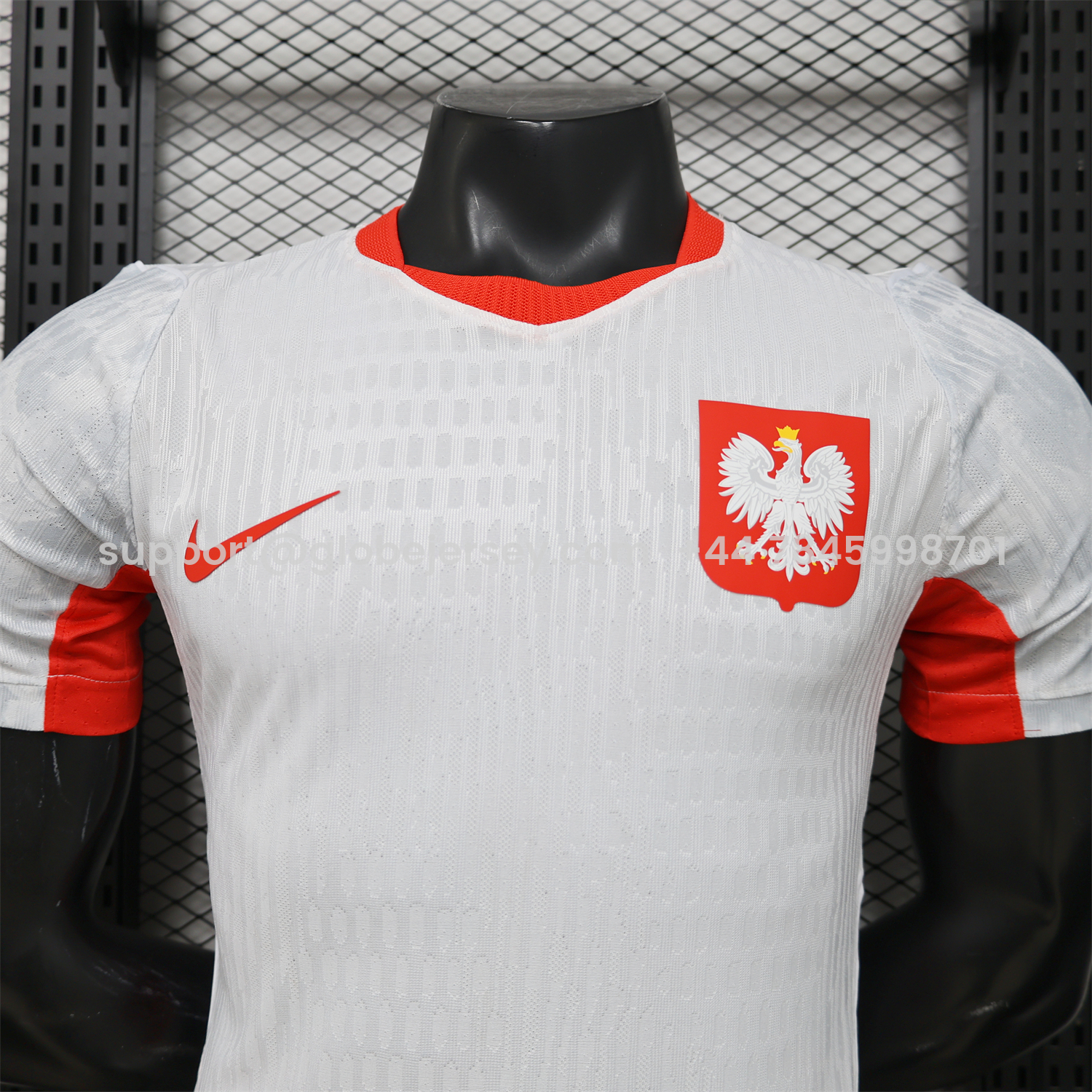 GlobeJersey-Poland 2026 Home Jersey - Player Version