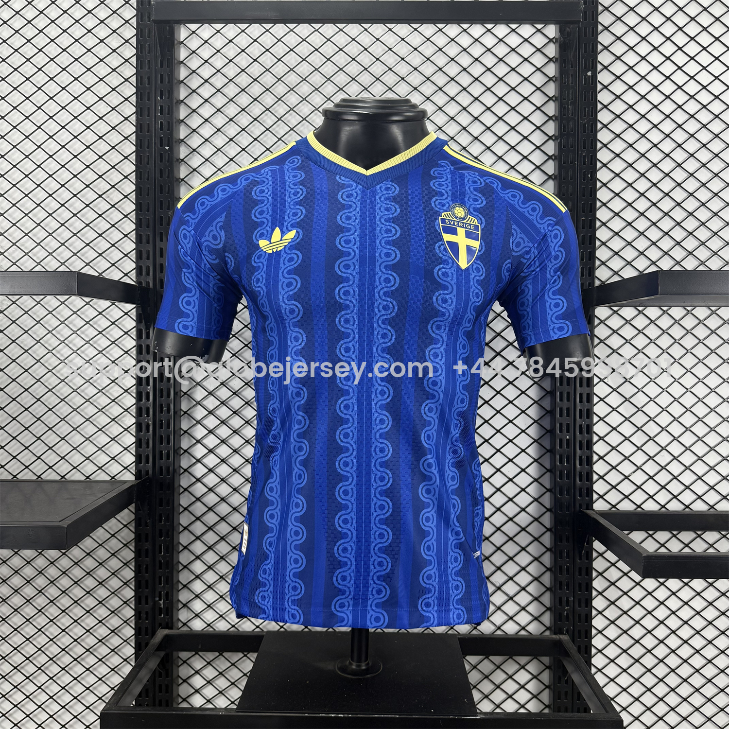 GlobeJersey-Sweden 2026 Away Jersey - Player Version