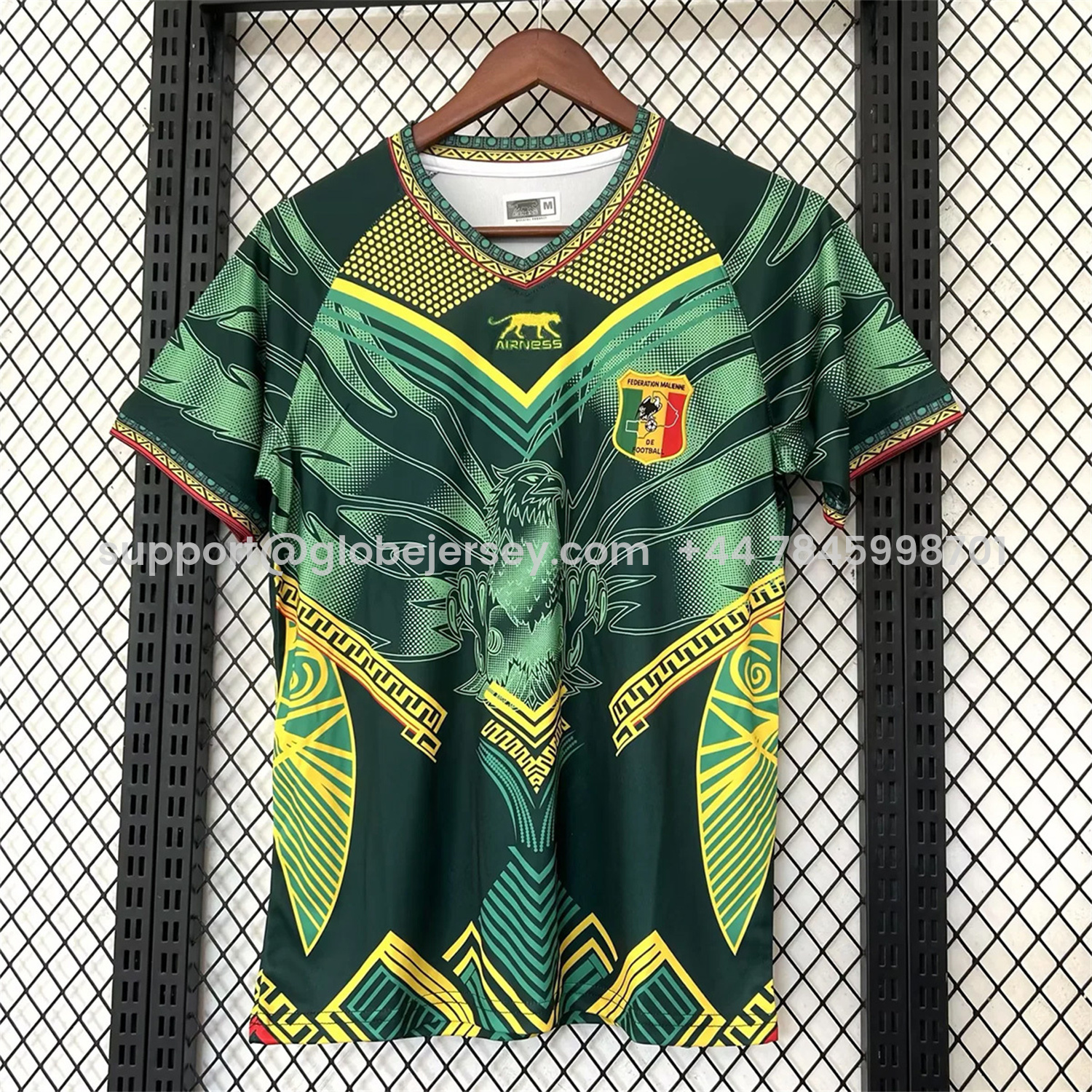 GlobeJersey-Mali 2026 Away Jersey - Fans Version