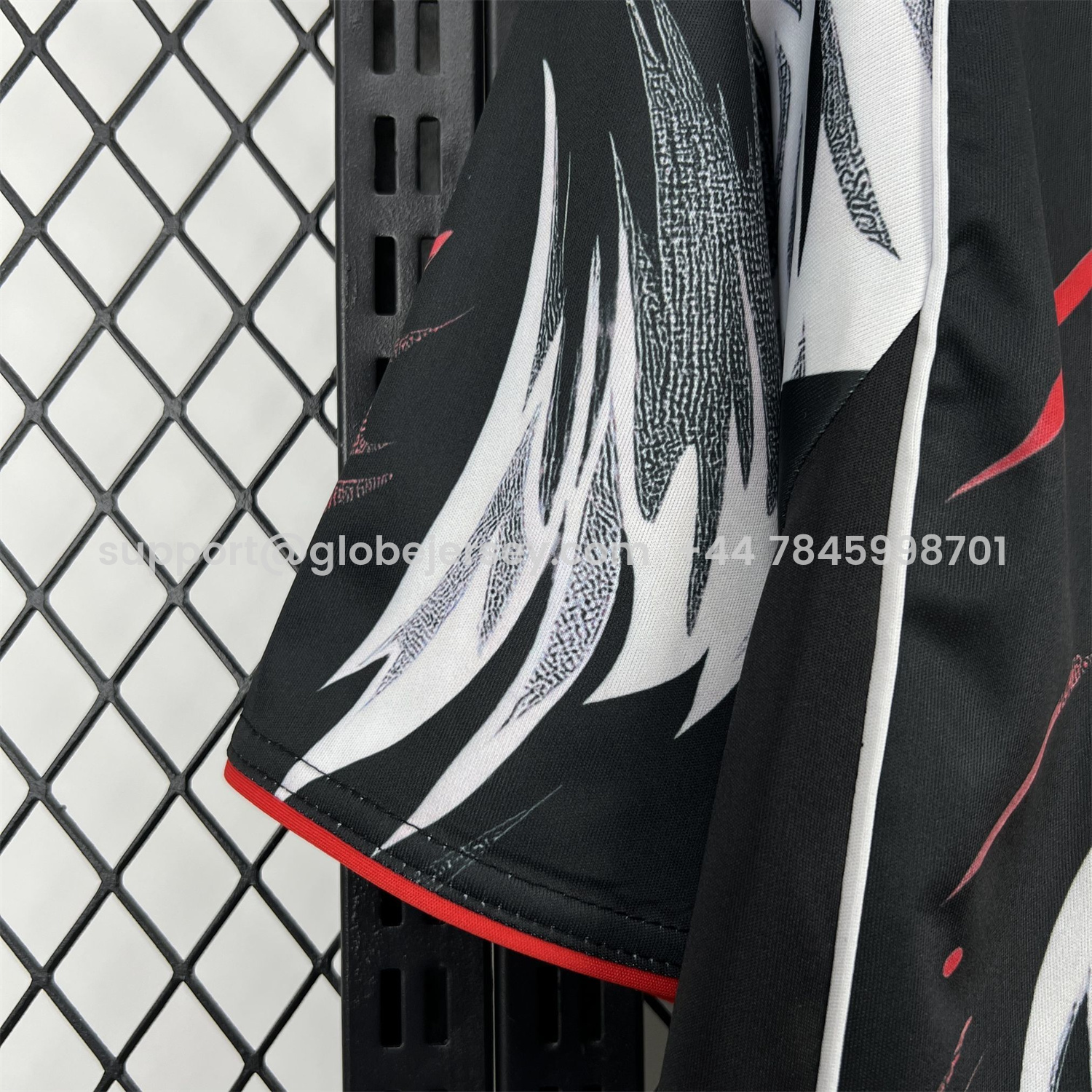 GlobeJersey-Benfica 25-26 White Eagle Black Special Jersey - Fans Version