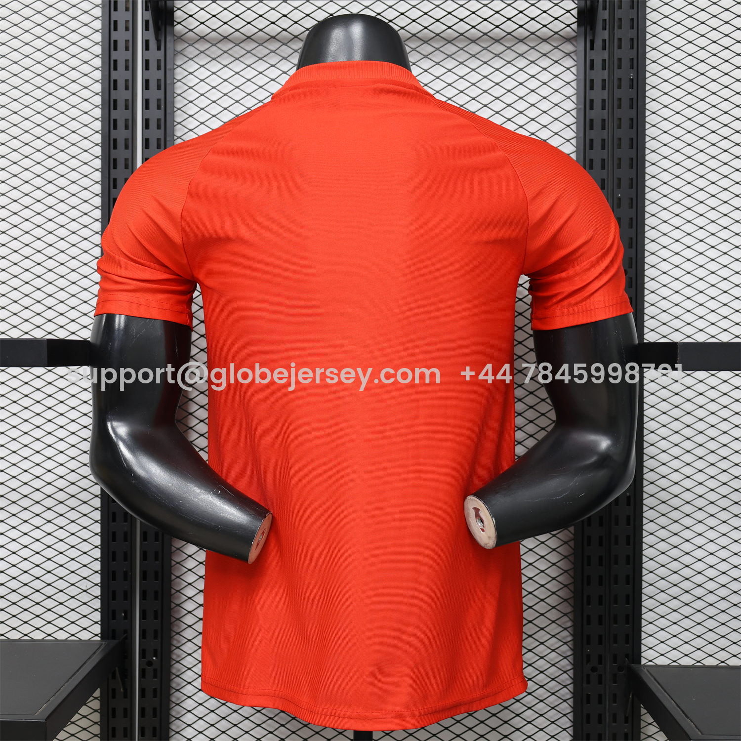 GlobeJersey-Liver.pool 25-26 Terrace Icon Retro Casual Style Red Jersey - Player Version