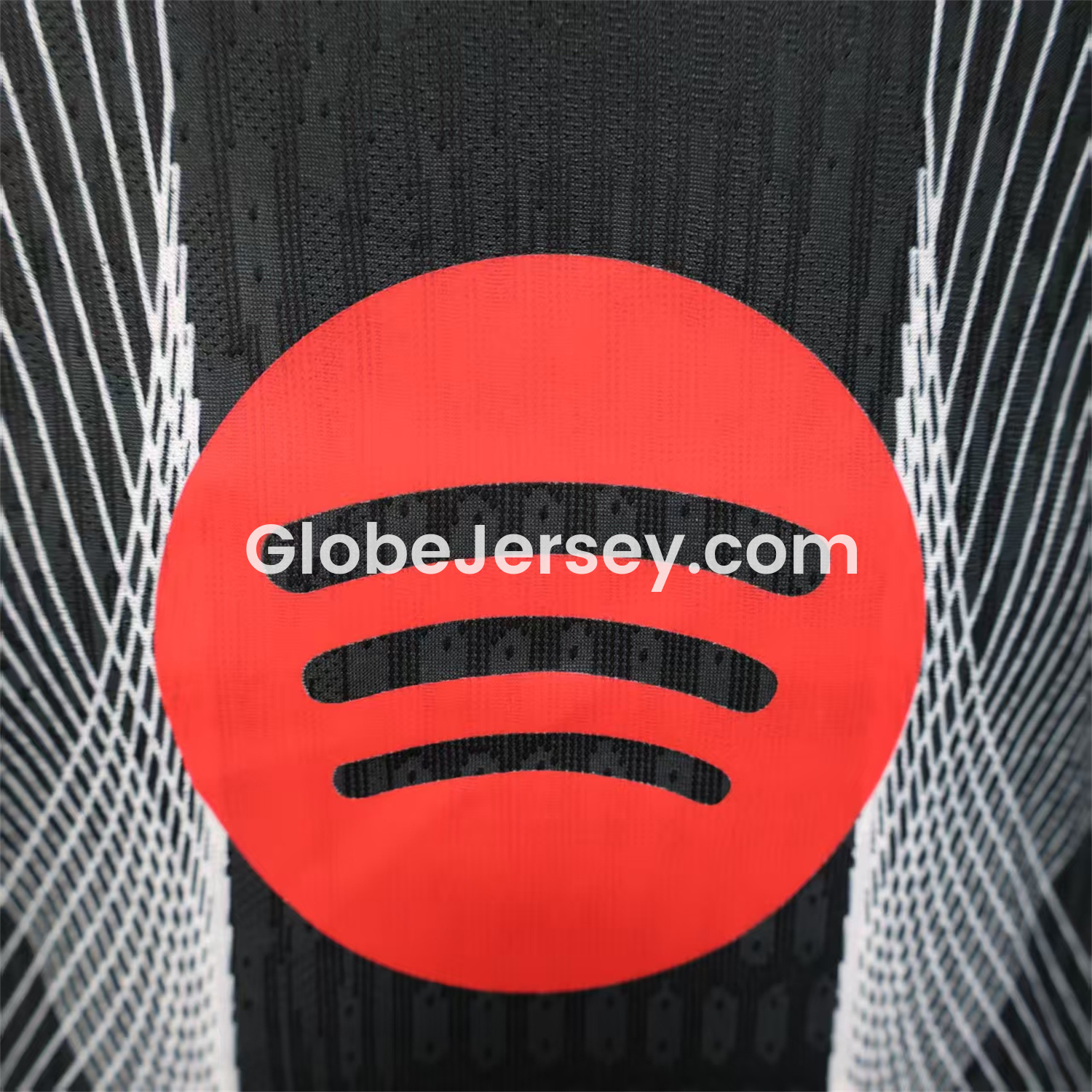 GlobeJersey-Barcelona 25-26 Black Big LOGO Special Jersey - Player Version