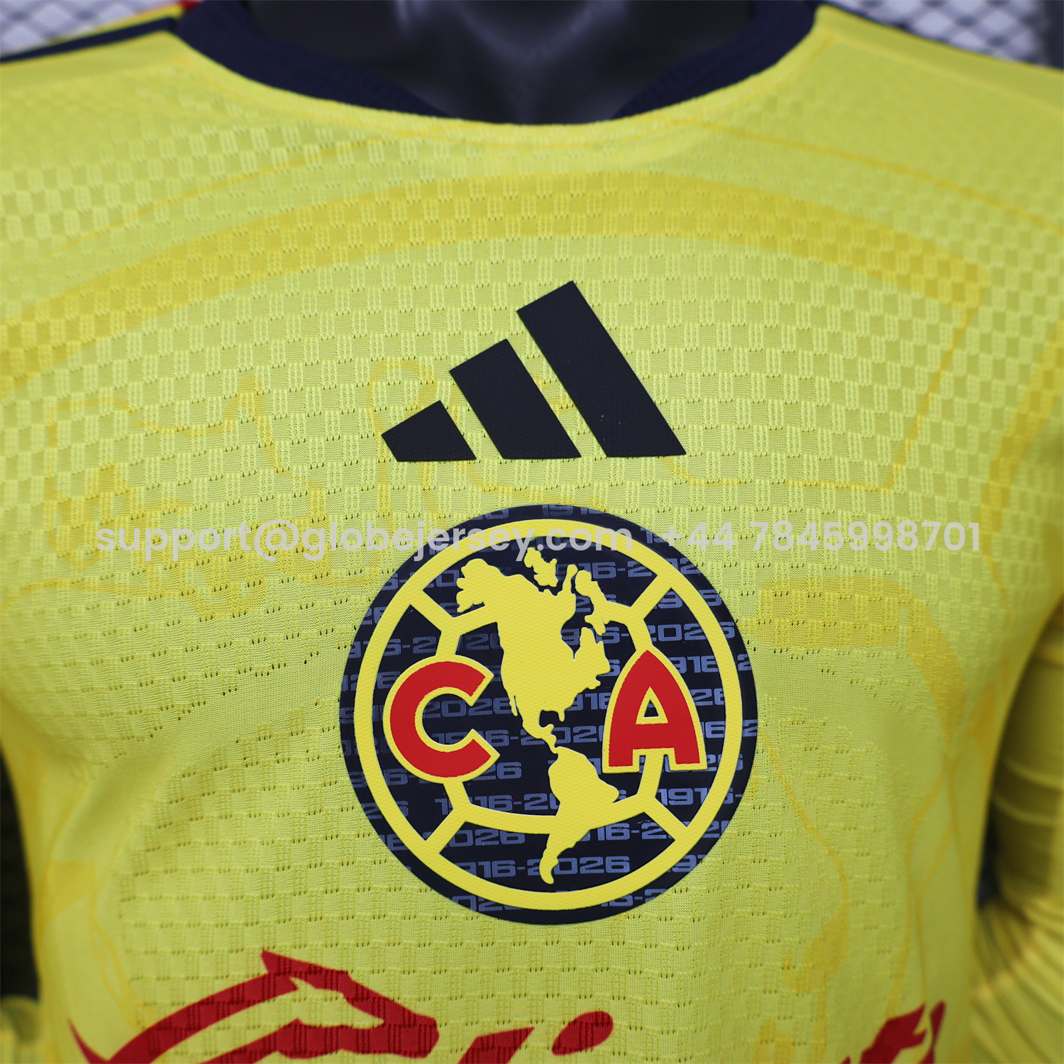 GlobeJersey-Club América 26-27 Home Long Sleeves Jersey - Player Version