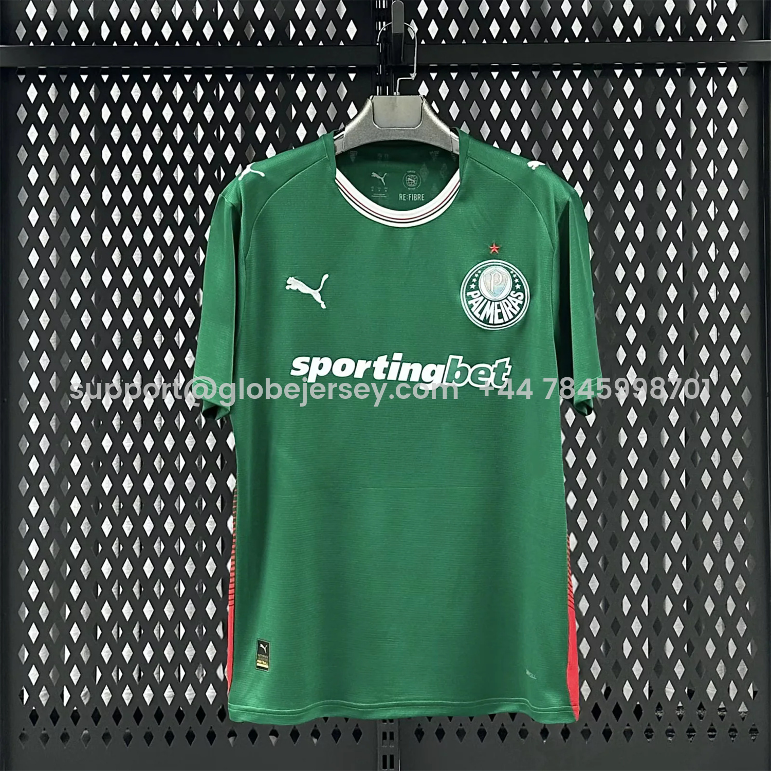 GlobeJersey-Palmeiras 26-27 Home Jersey - Fans Version