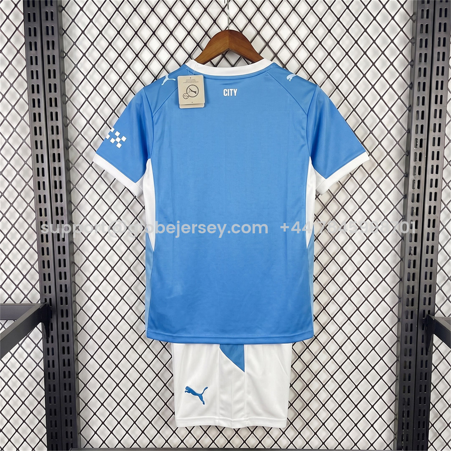 GlobeJersey-Manchester City 26-27 Home Kids Kit