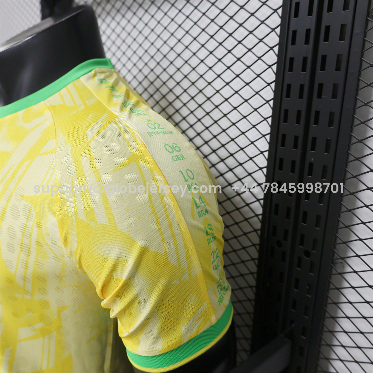 GlobeJersey-Brazil 2026 Light Yellow Special Jersey - Player Version