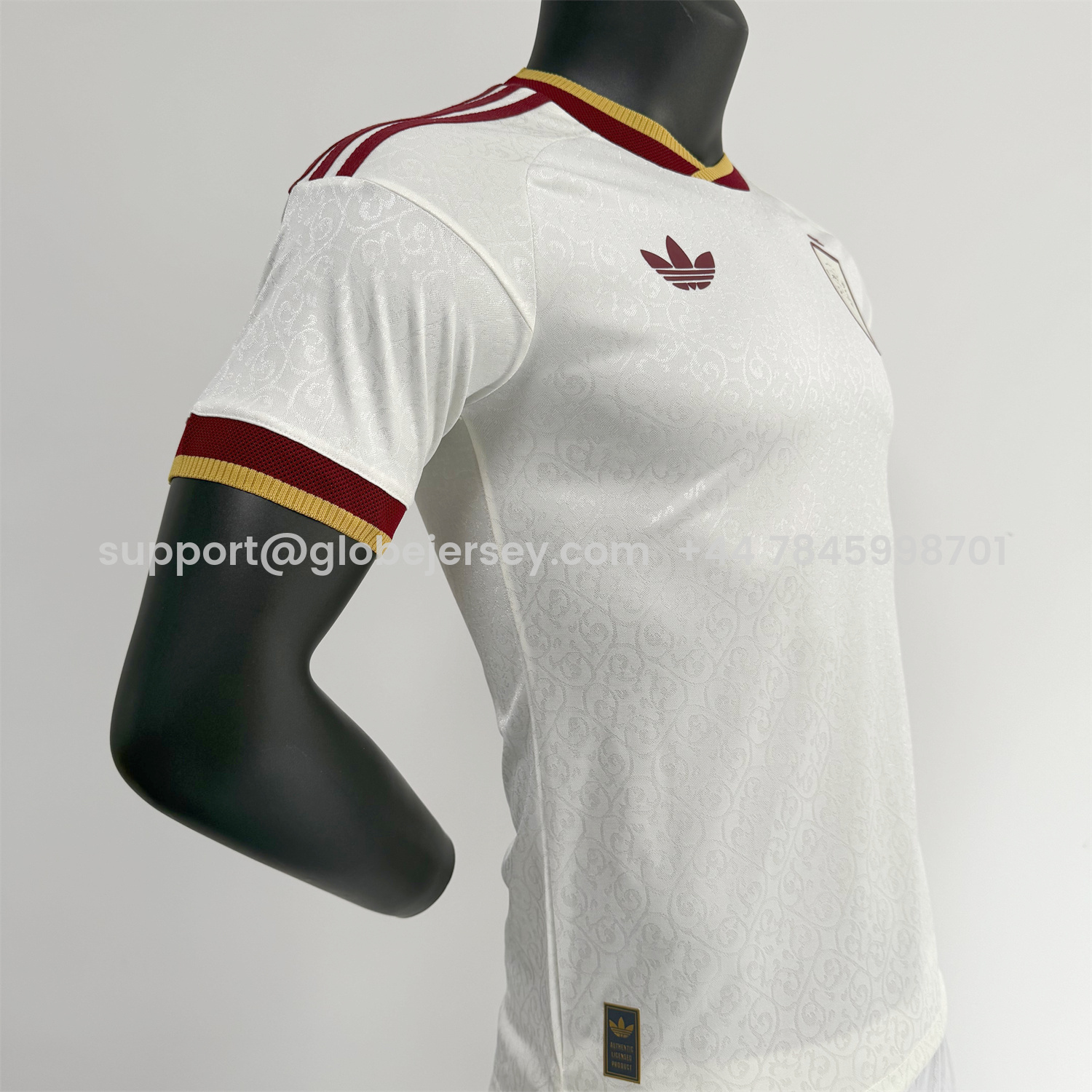 GlobeJersey-Spain 2026 Away White Jersey - Player Version