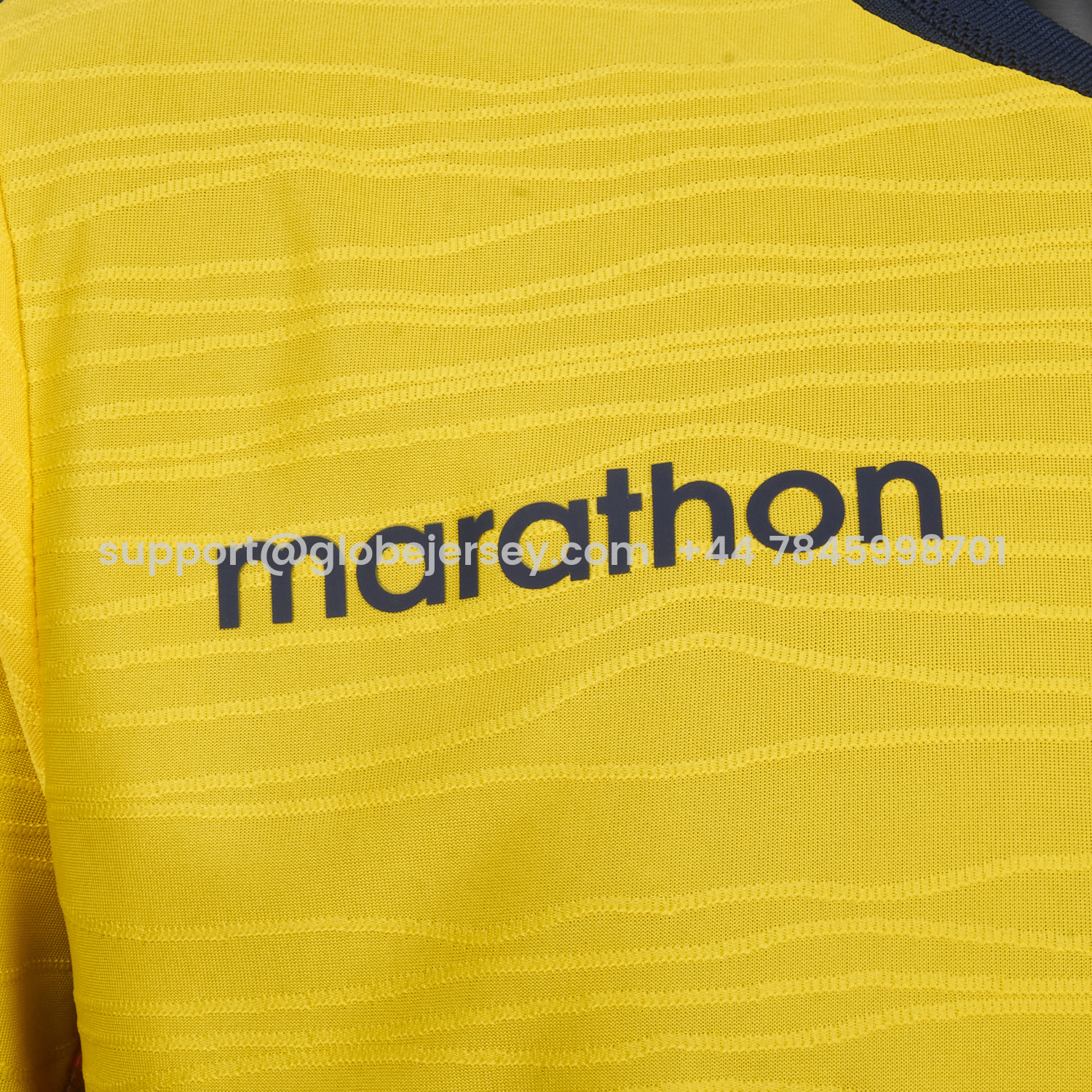 GlobeJersey-Ecuador 2026 Home Yellow Jersey - Player Version