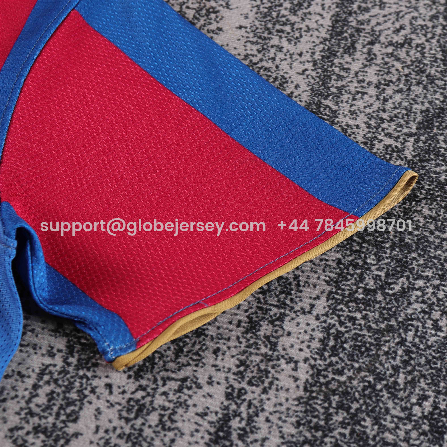 GlobeJersey-Retro Barcelona 2007-08 Home Kids Kit