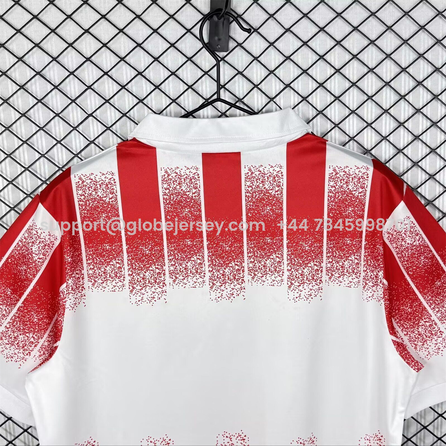 GlobeJersey-Retro AS Cannes 1991-92 Home Jersey